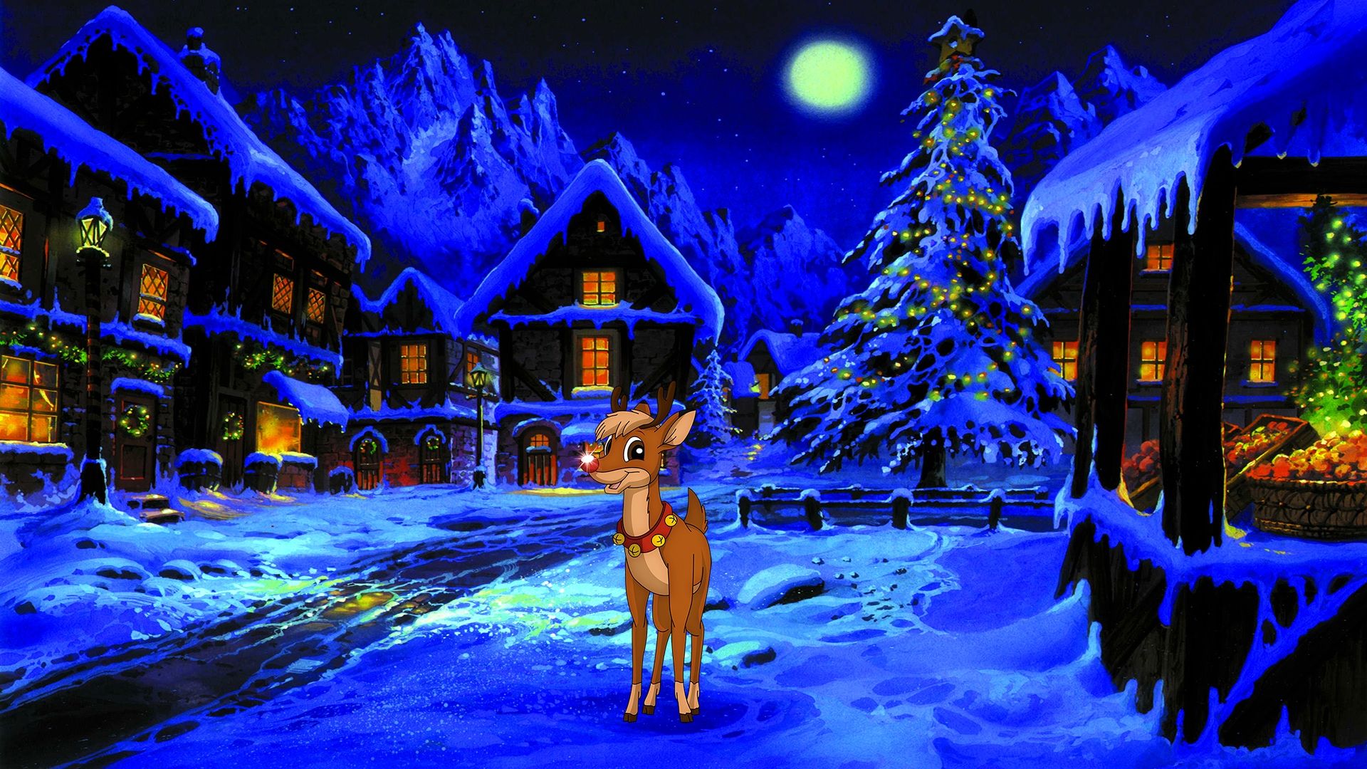Rudolph the Red-Nosed Reindeer: The Movie background