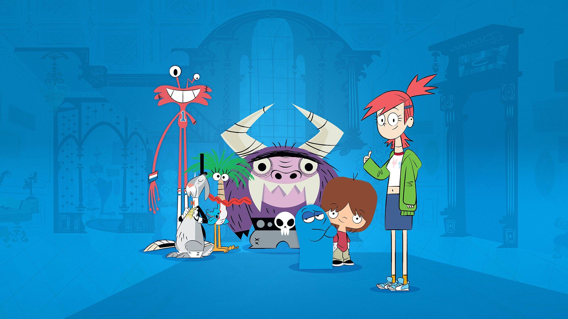 Foster's Home for Imaginary Friends: Destination Imagination background