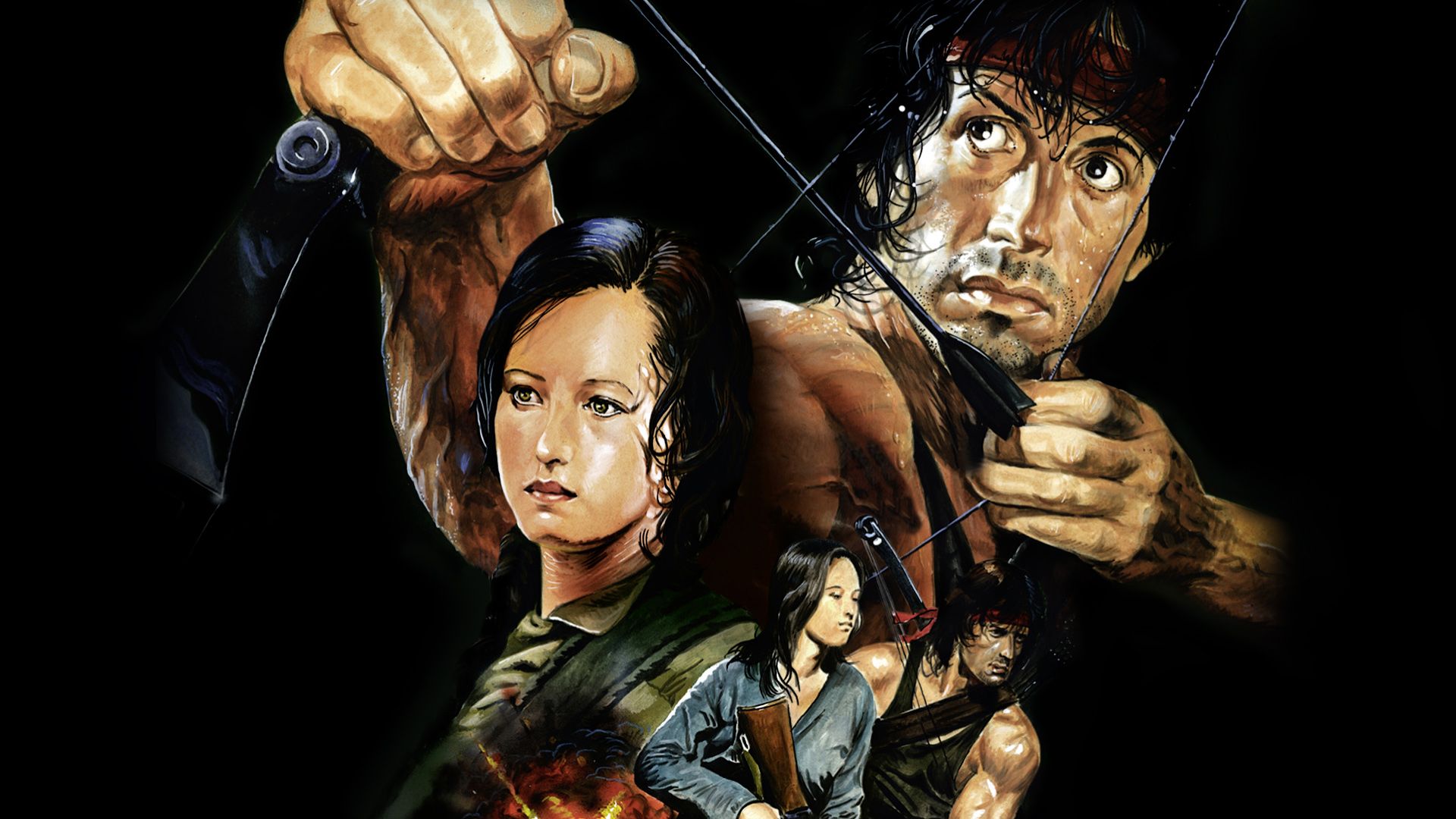Rambo: First Blood Part II background