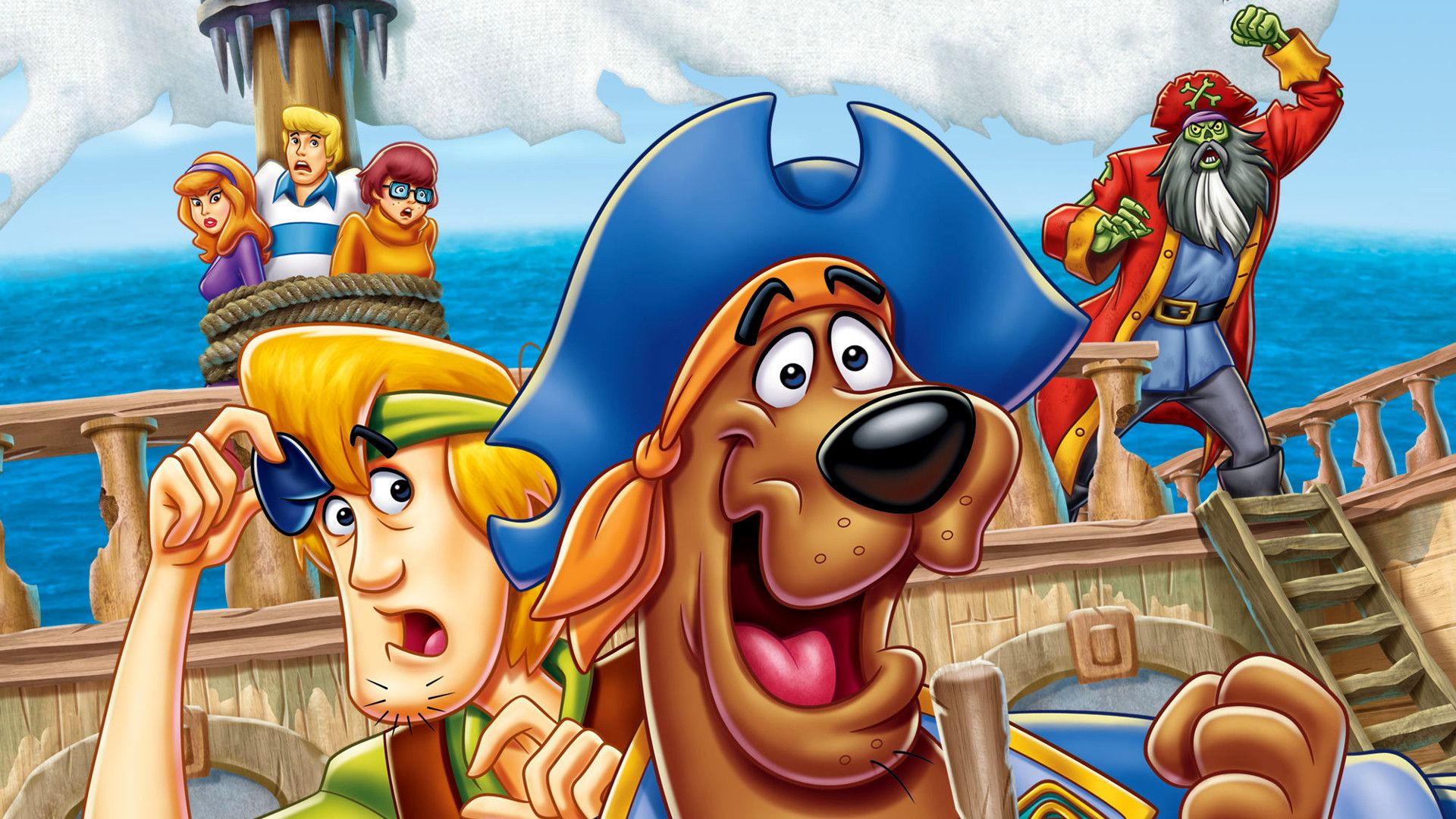 Scooby-Doo! Pirates Ahoy! background