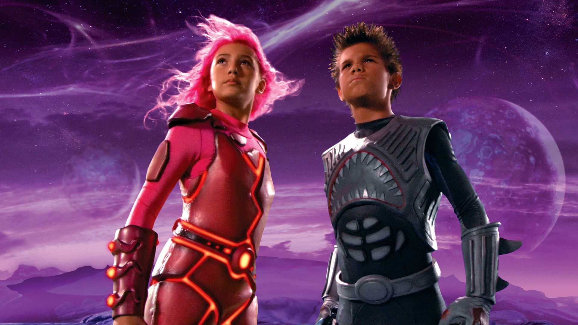 The Adventures of Sharkboy and Lavagirl 3-D background