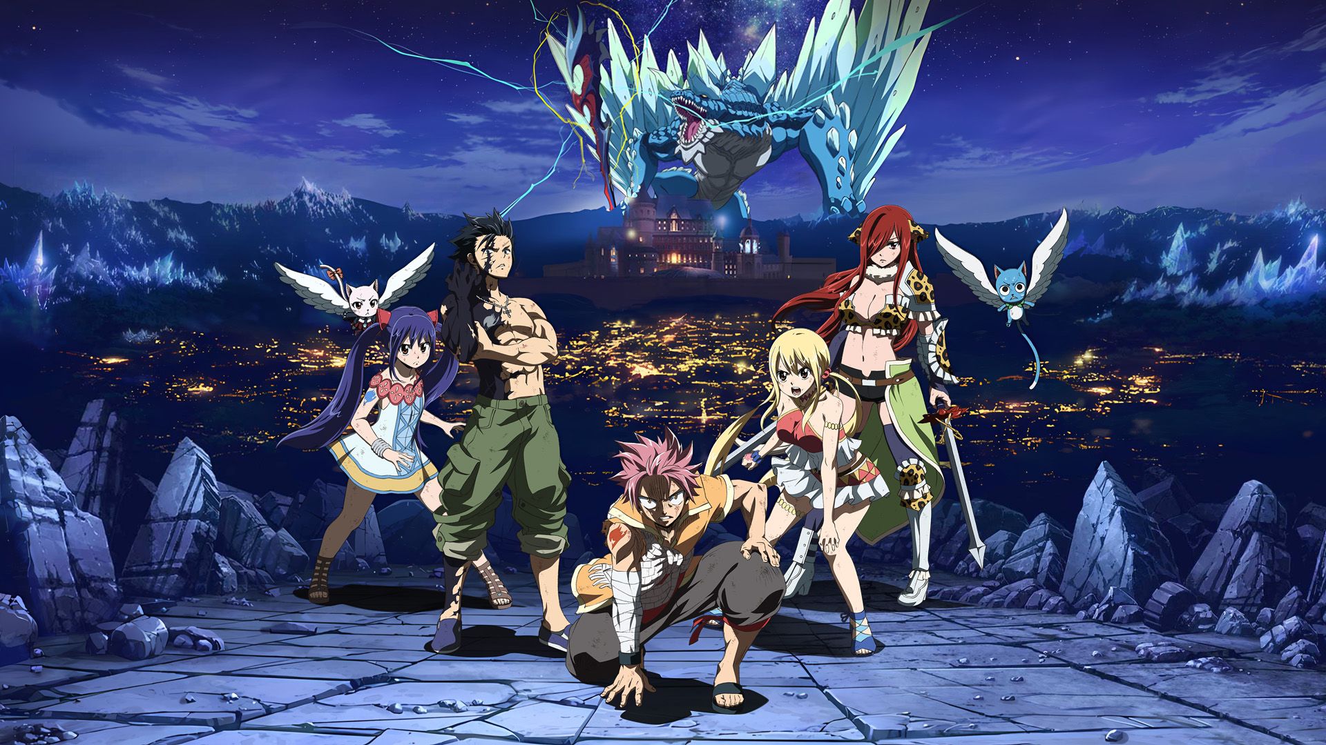 Fairy Tail: Dragon Cry background