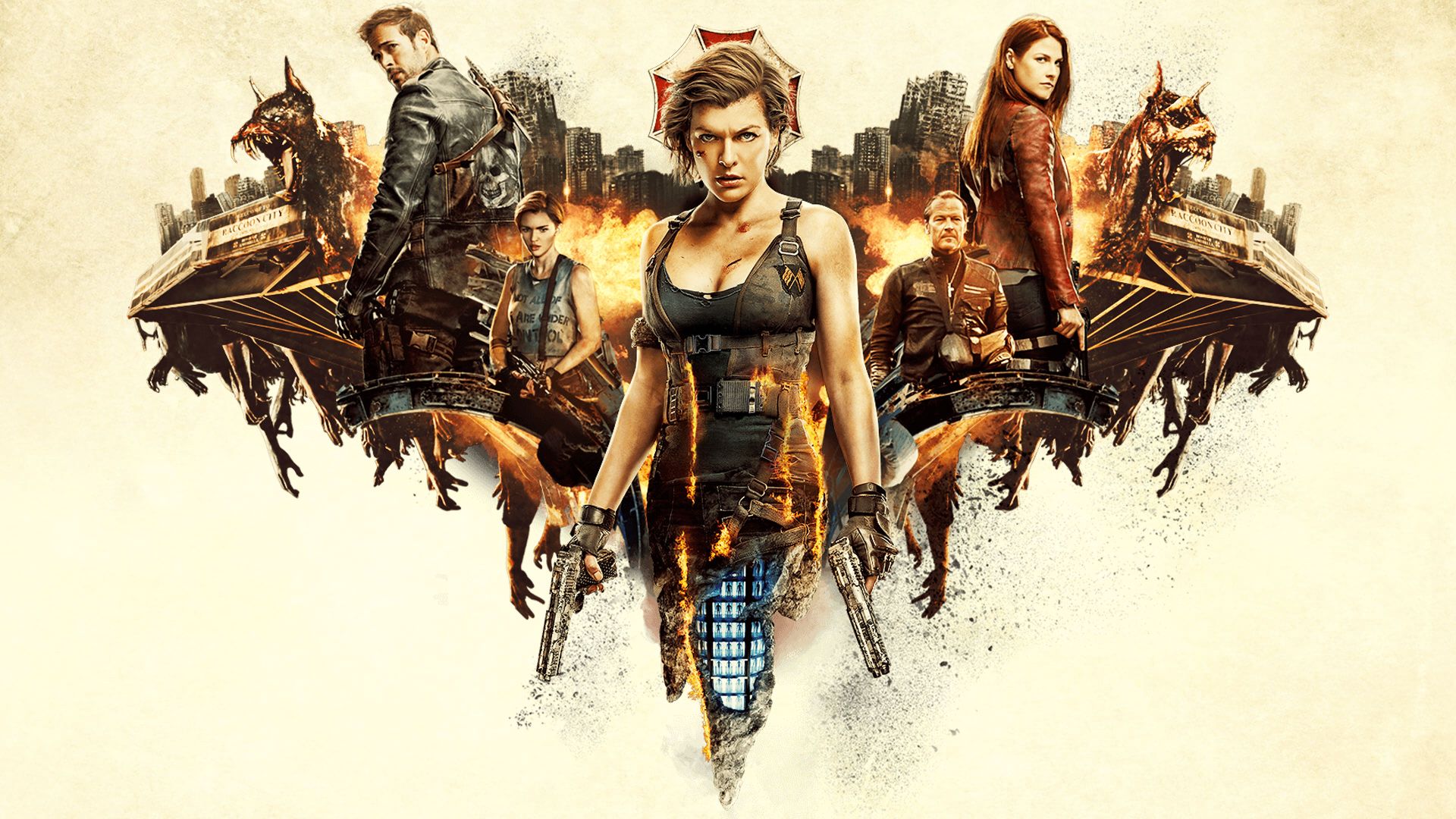 Resident Evil: The Final Chapter background