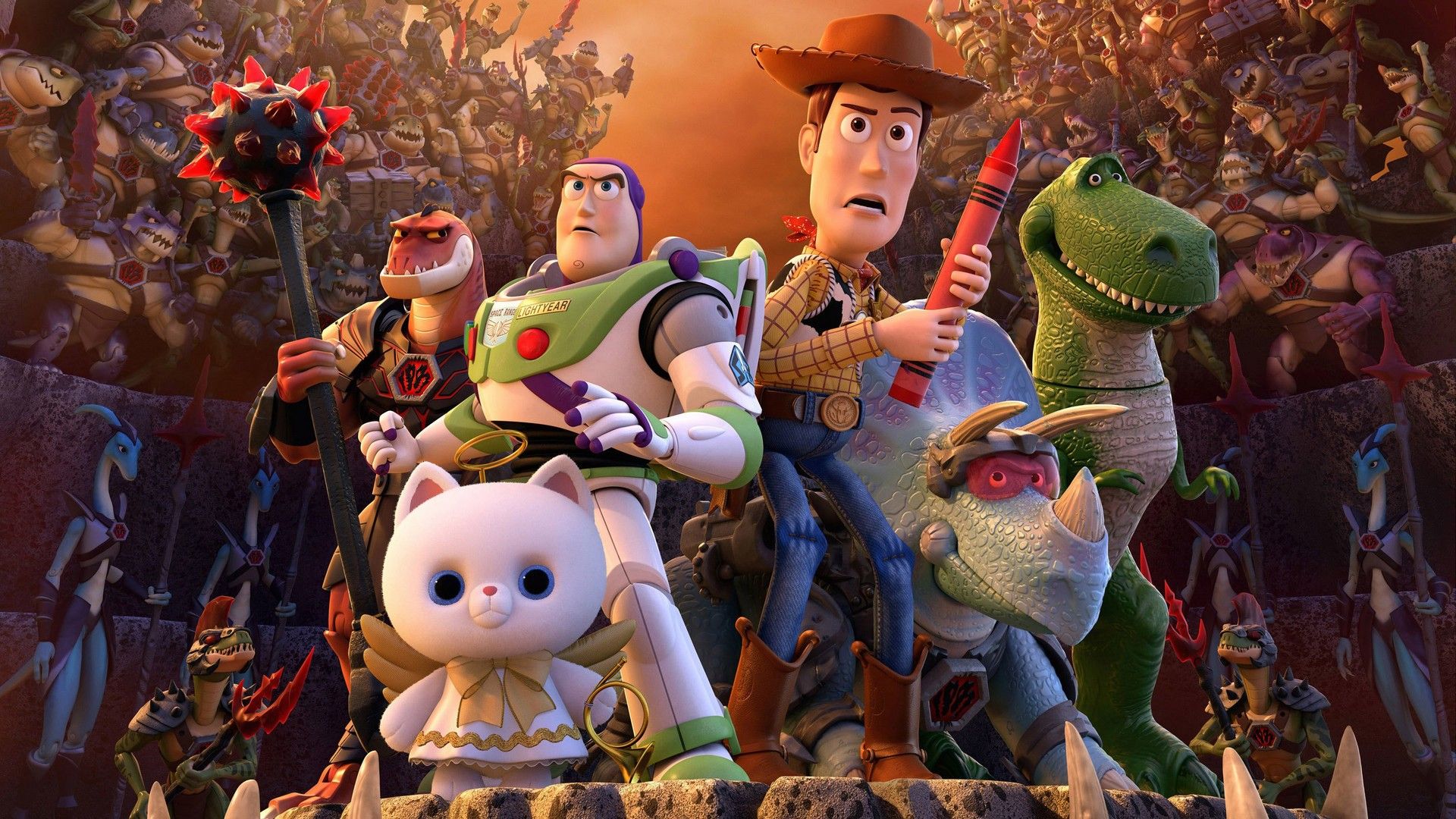 Toy Story That Time Forgot background