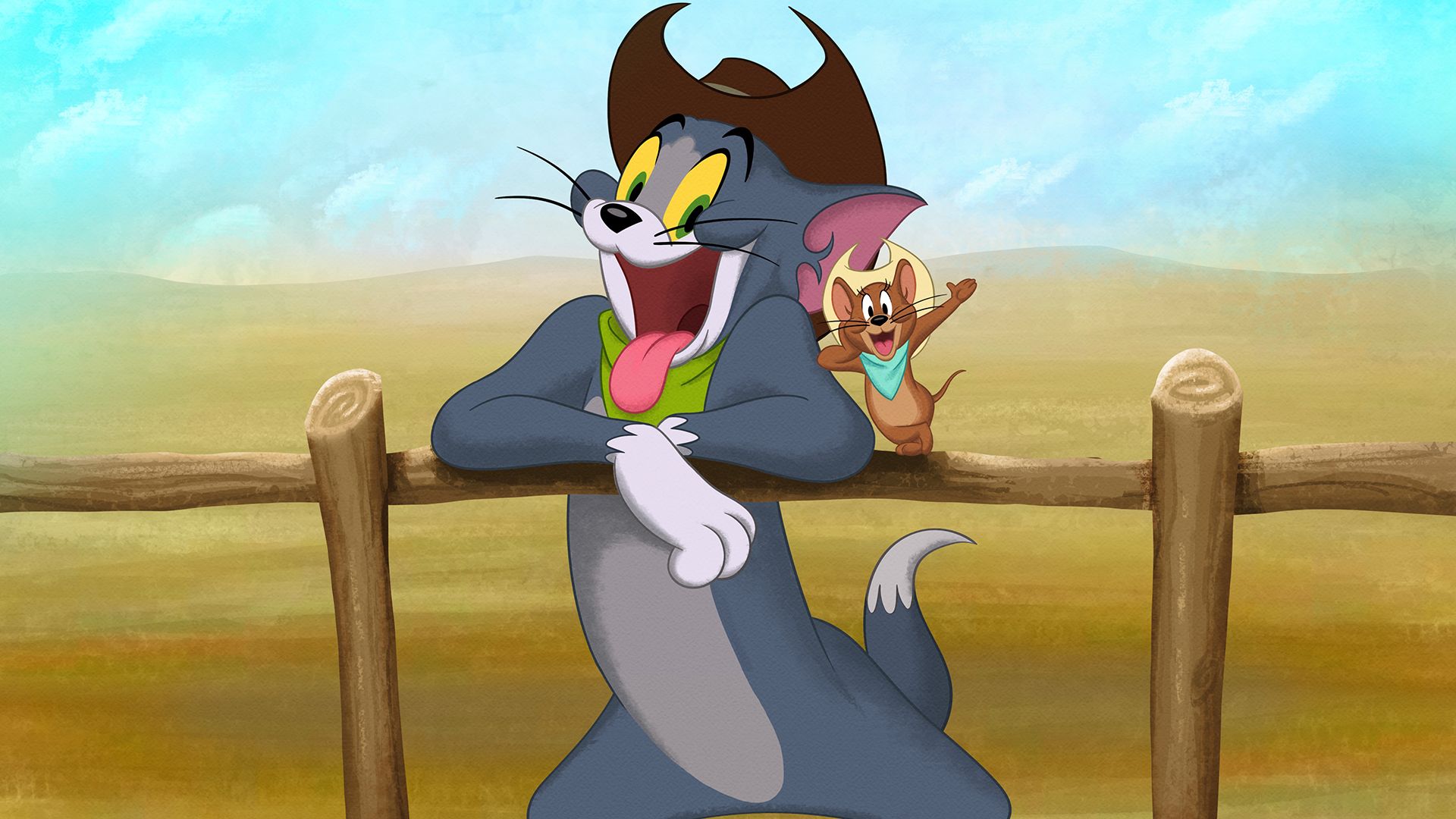 Tom and Jerry: Cowboy Up! background