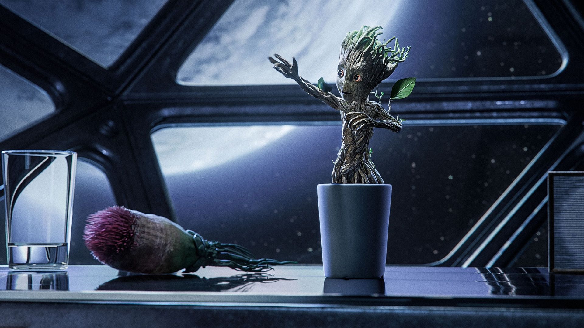 I Am Groot background