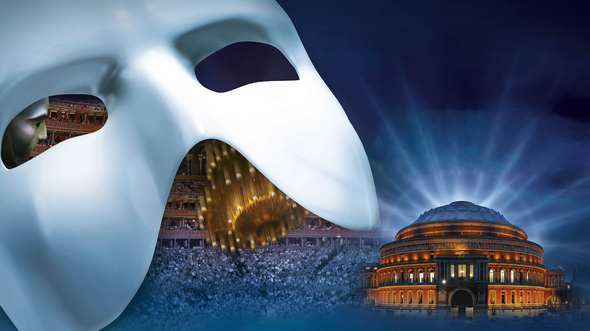 The Phantom of the Opera at the Royal Albert Hall background