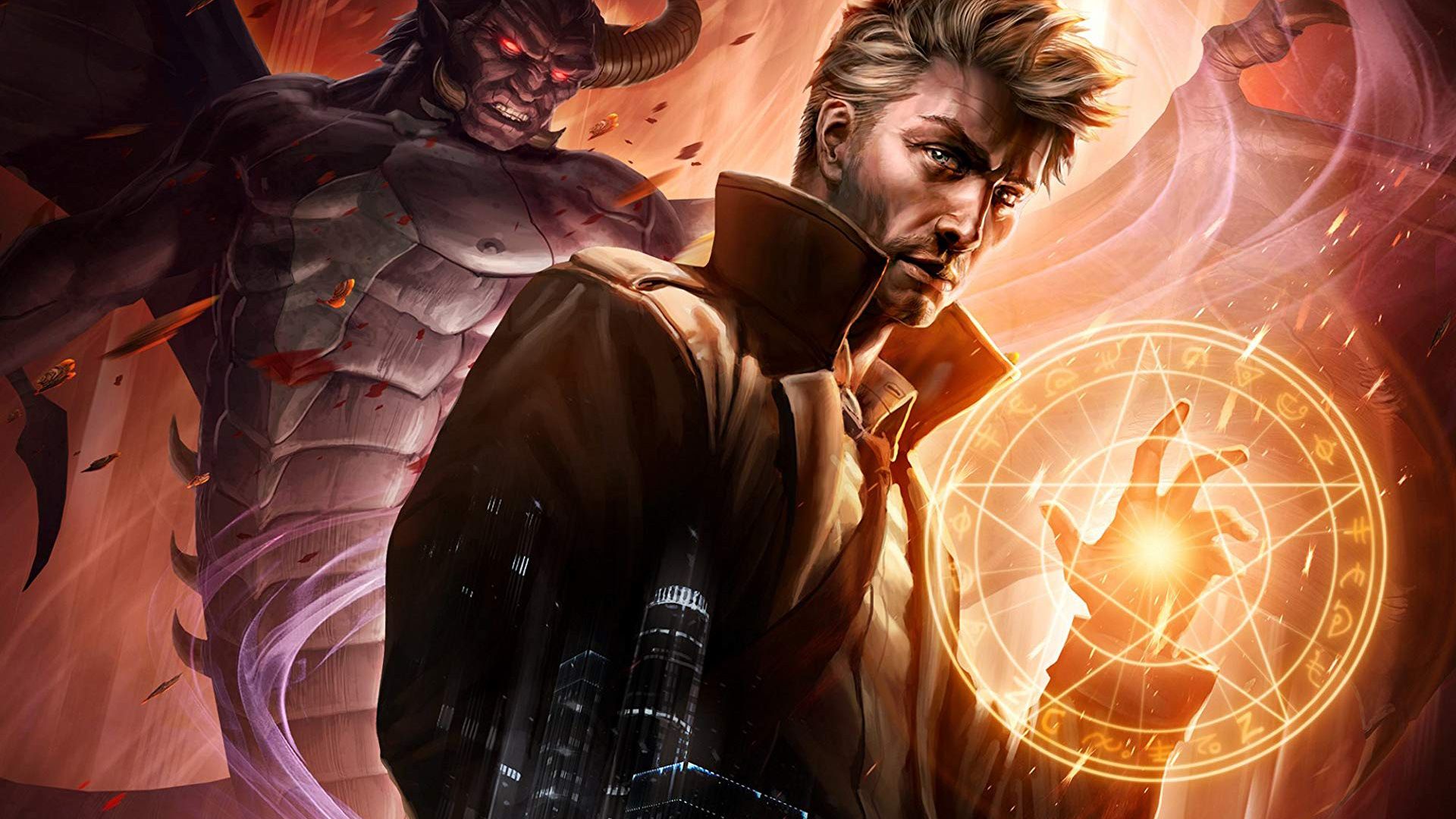 Constantine: City of Demons - The Movie background