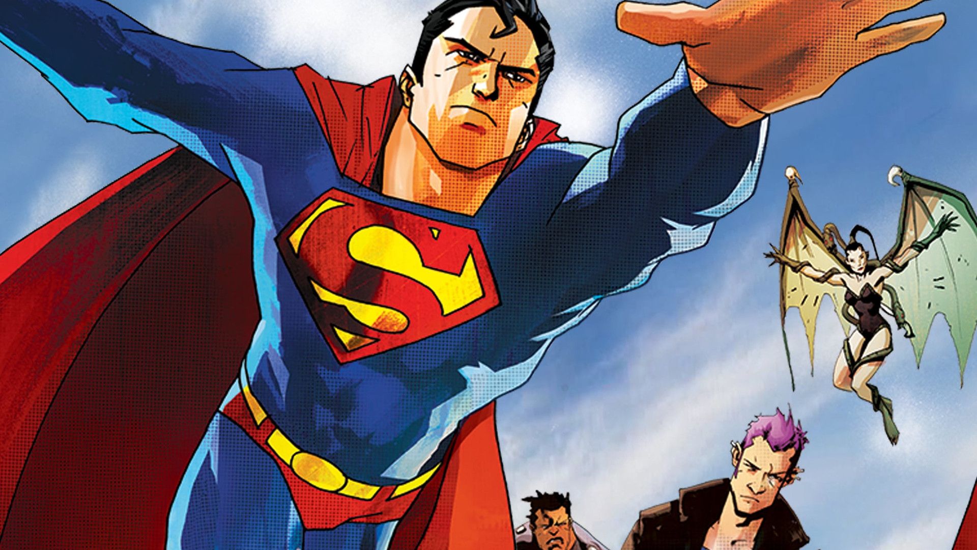 Superman vs. The Elite background