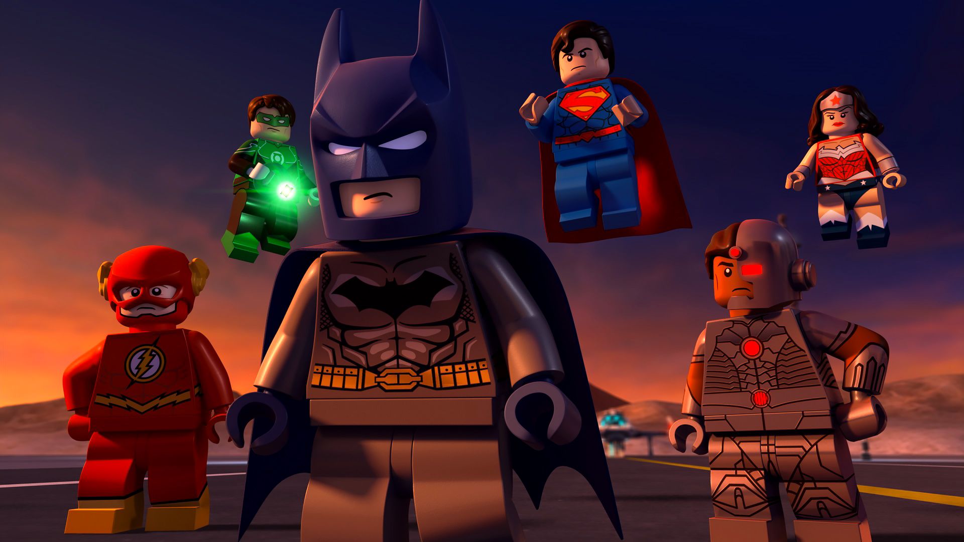 Lego DC Super Heroes: Justice League - Attack of the Legion of Doom! background