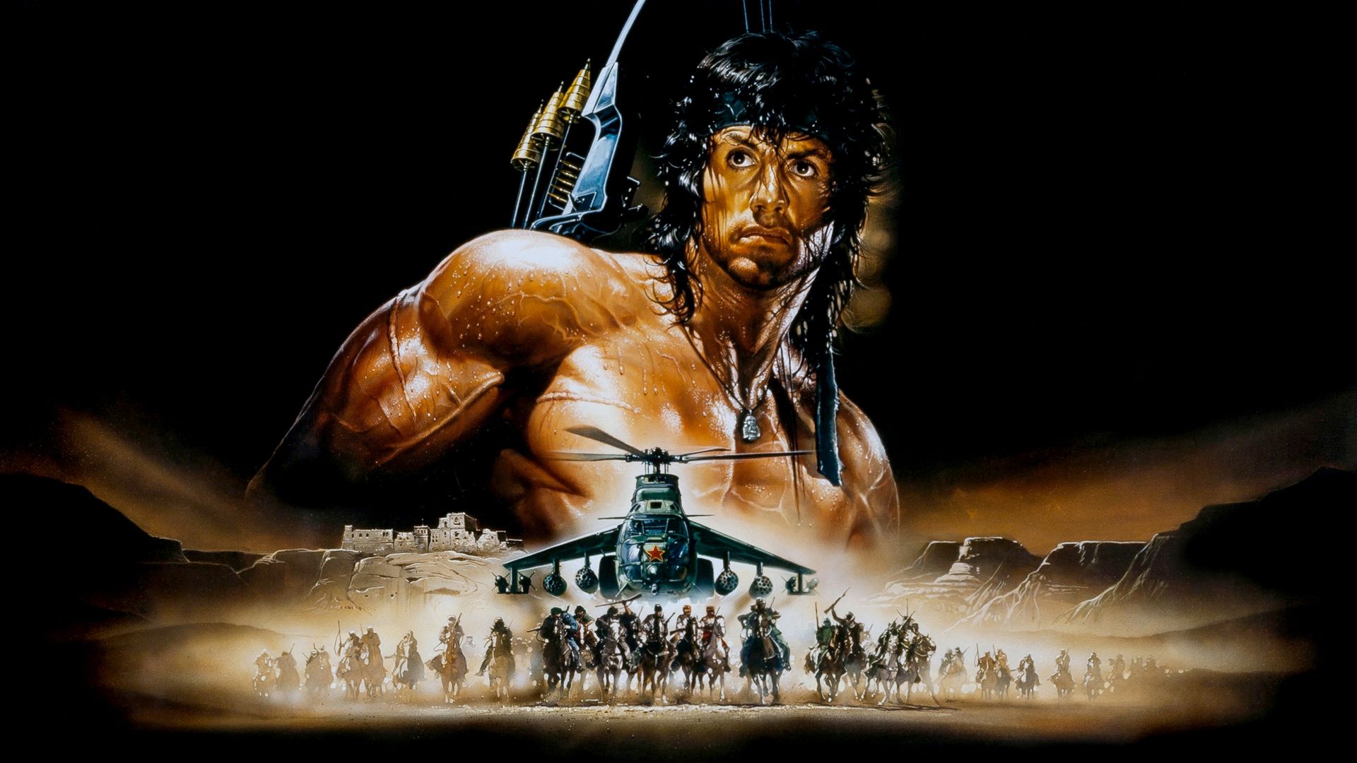 Rambo III background
