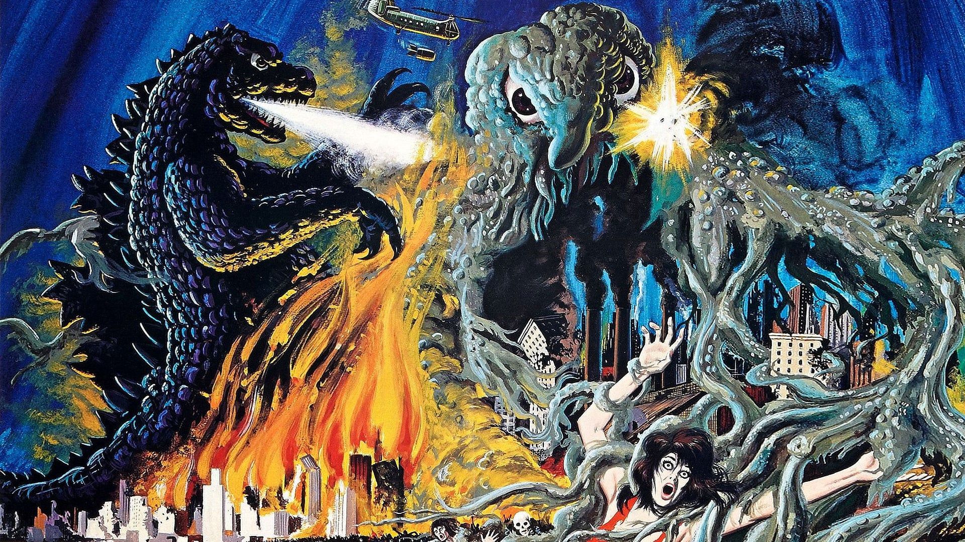 Godzilla vs. Hedorah background