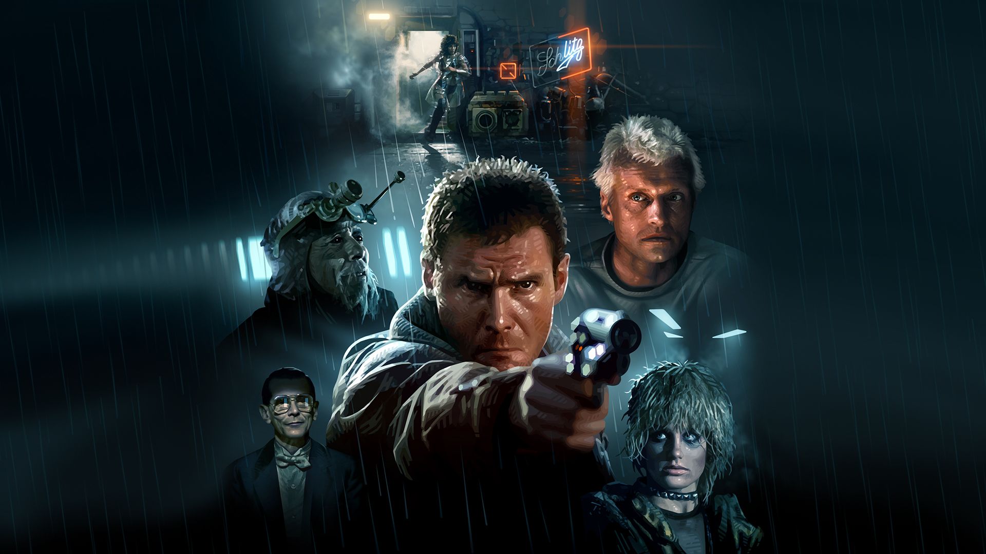 Blade Runner background