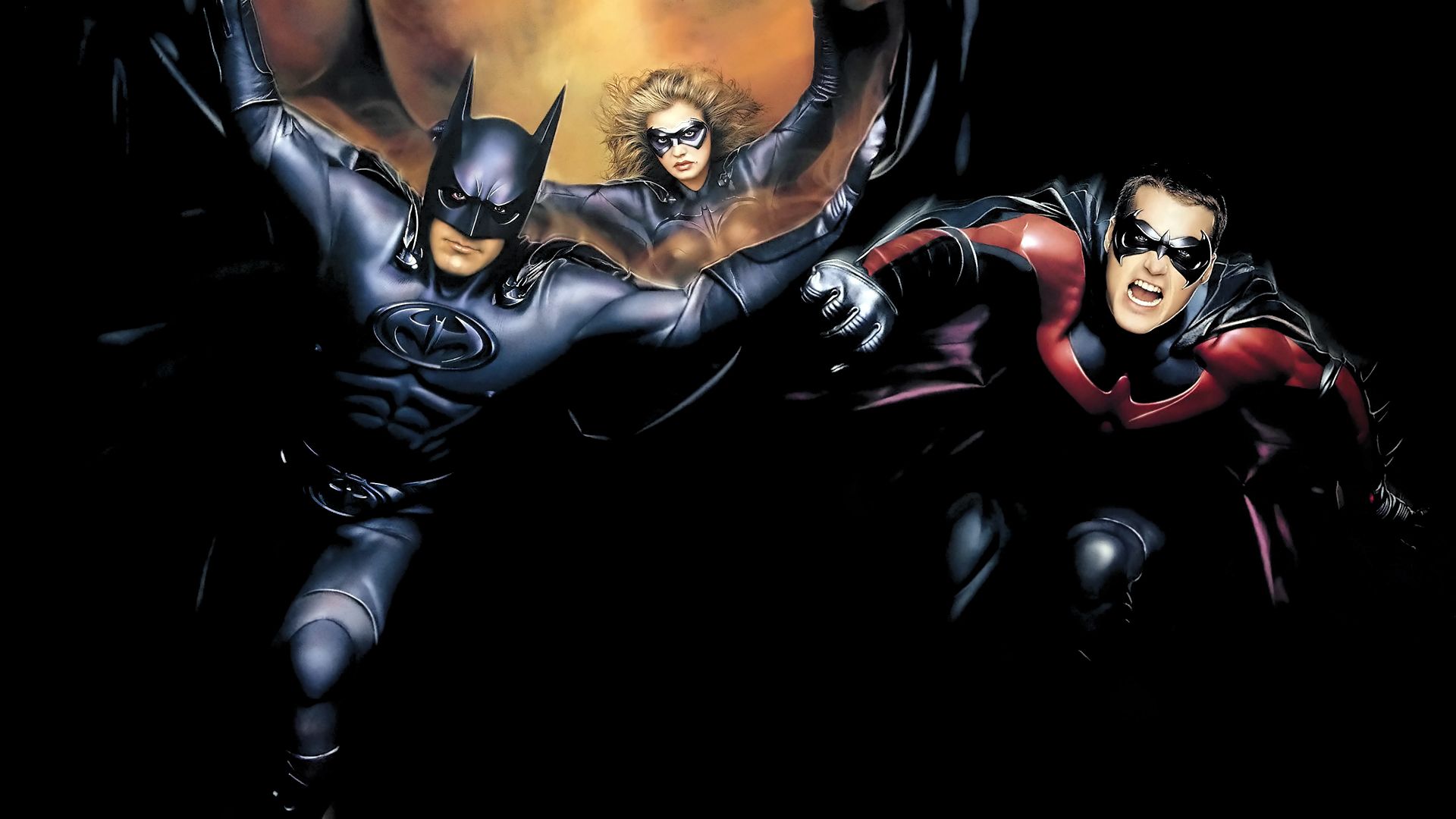 Batman & Robin background