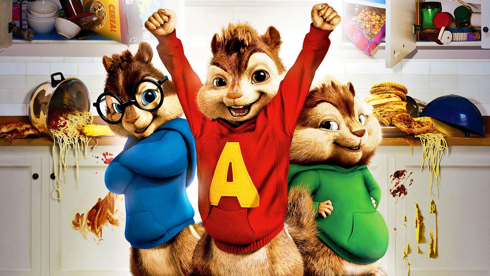 Alvin and the Chipmunks background