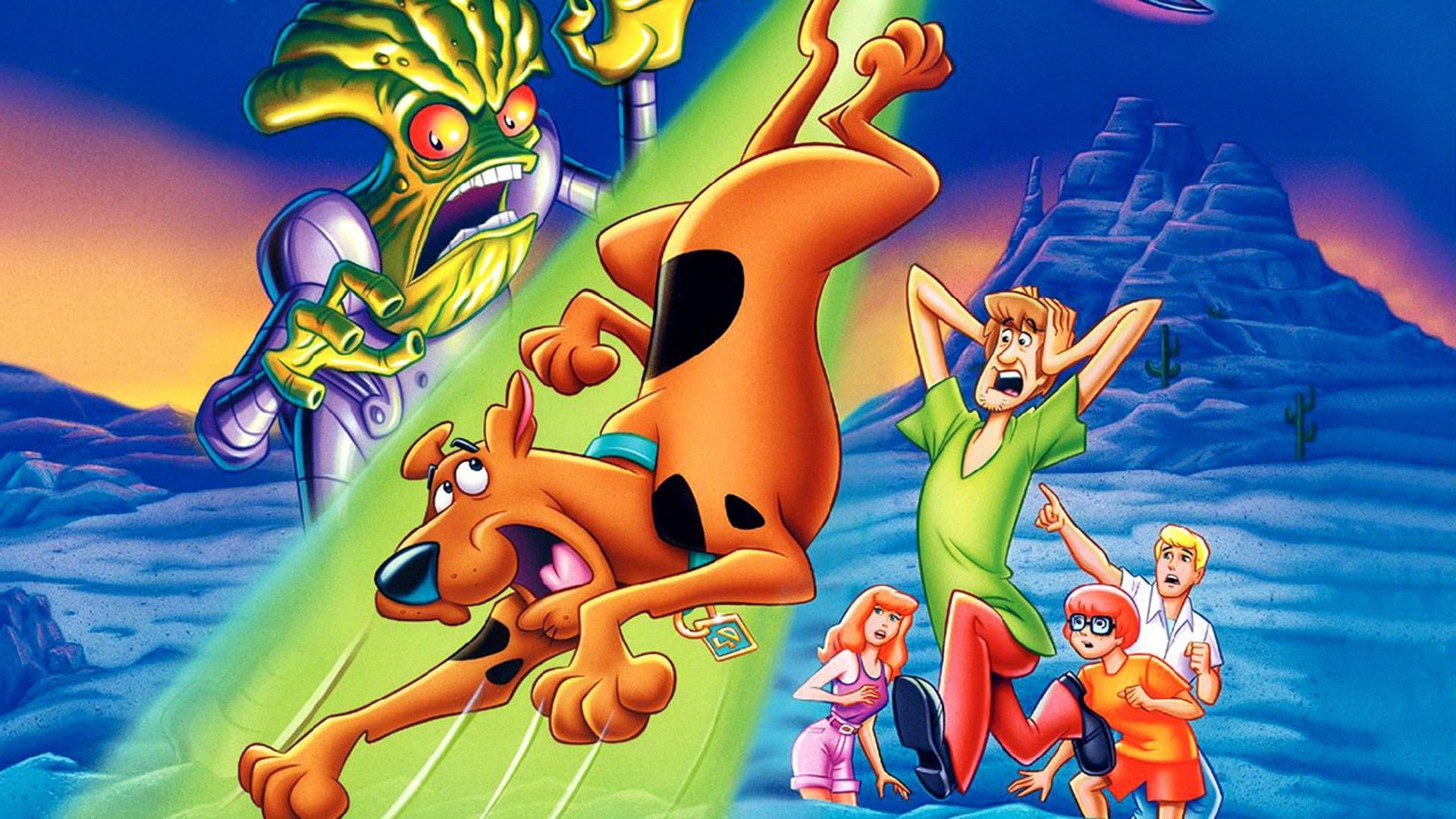 Scooby-Doo and the Alien Invaders background
