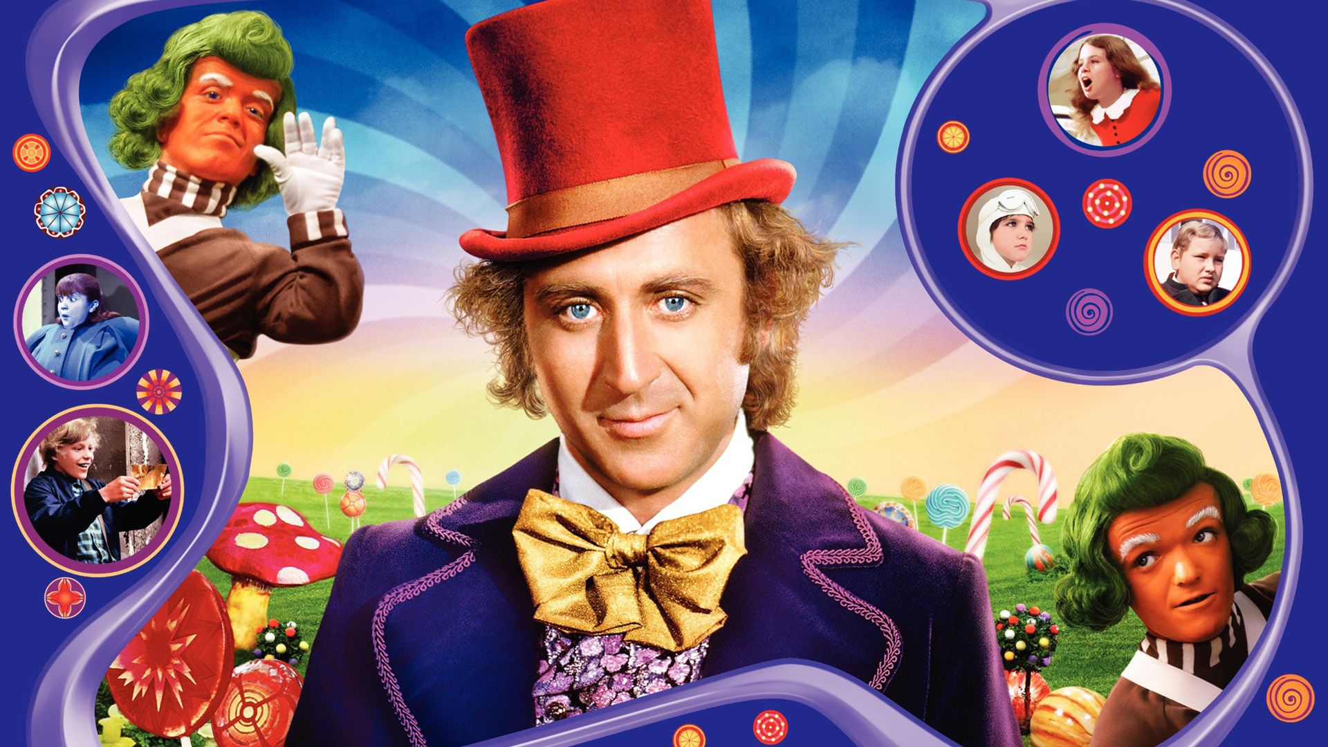 Willy Wonka & the Chocolate Factory background