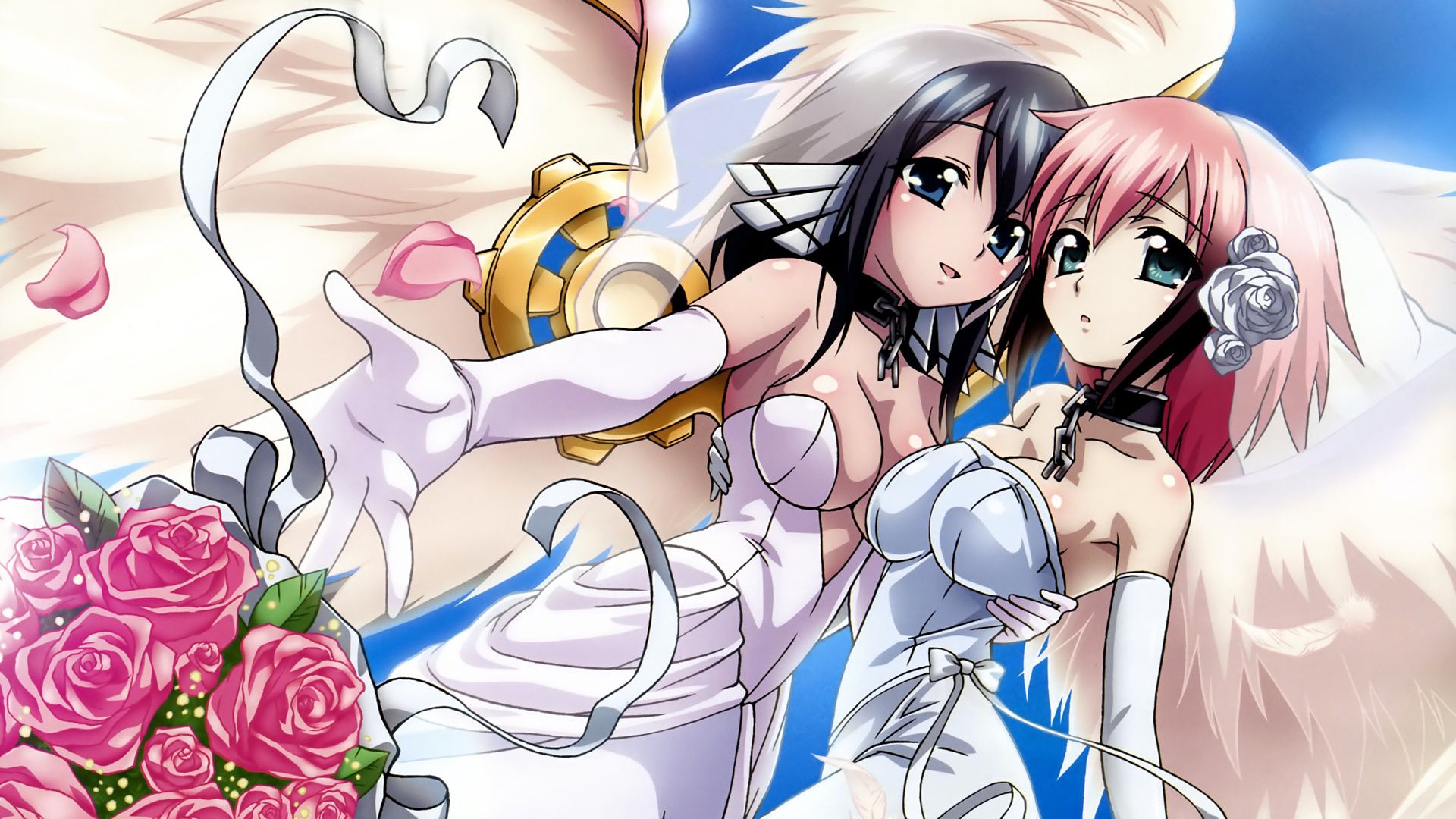 Heaven's Lost Property the Movie: The Angeloid of Clockwork background