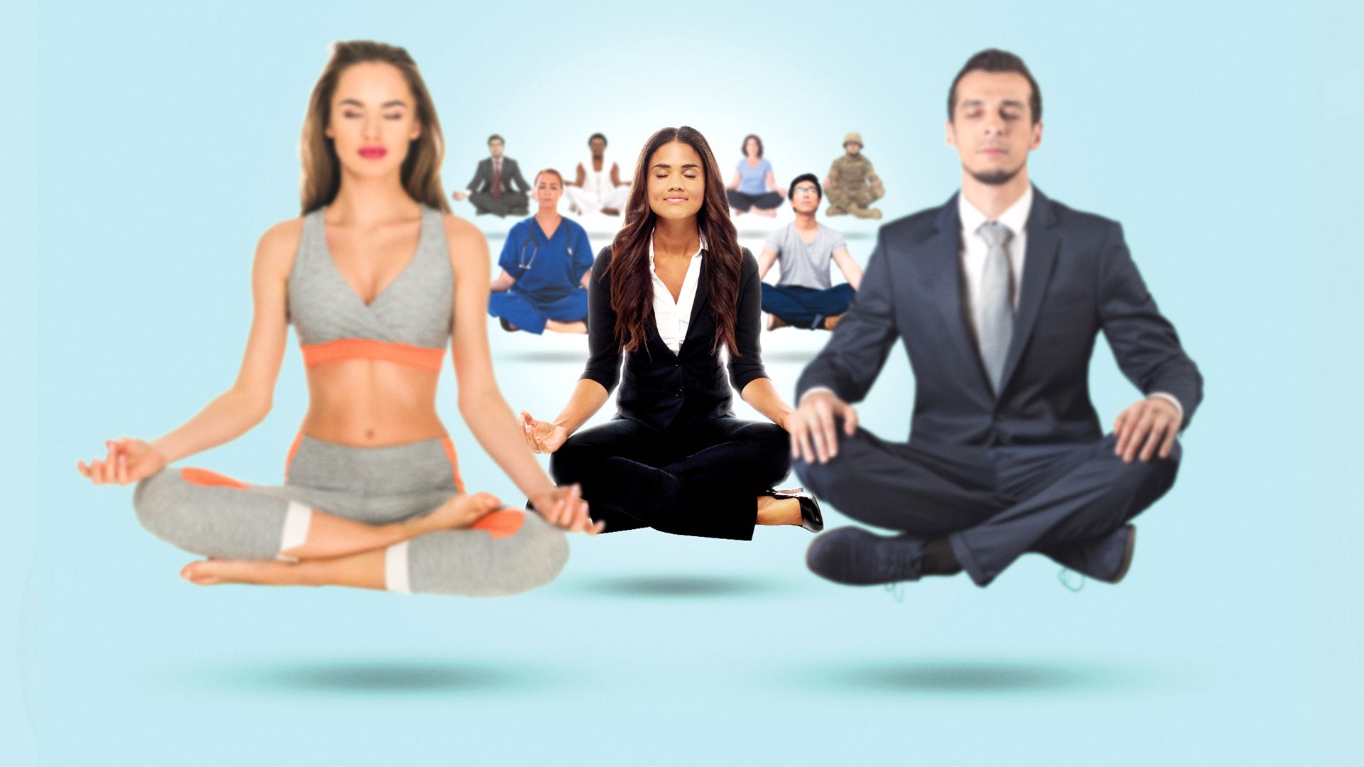 The Mindfulness Movement background