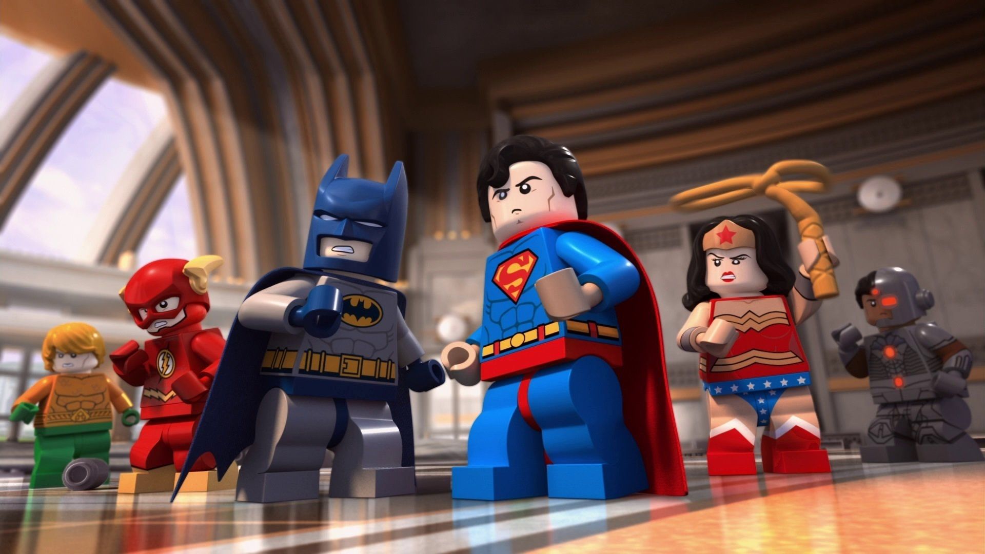 Lego DC Comics: Batman Be-Leaguered background
