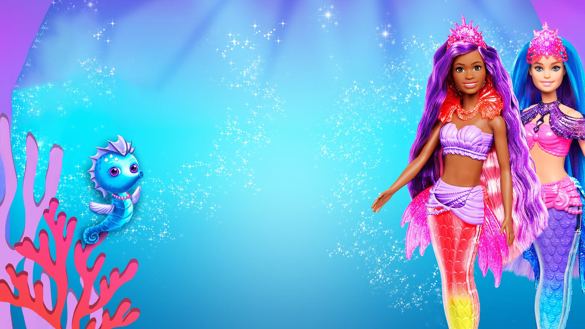 Barbie: Mermaid Power background