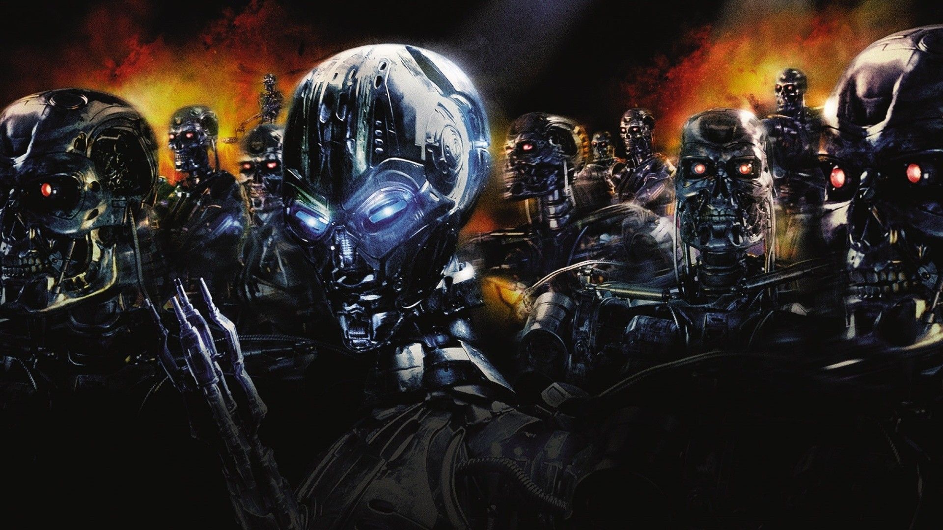 Terminator 3: Rise of the Machines background