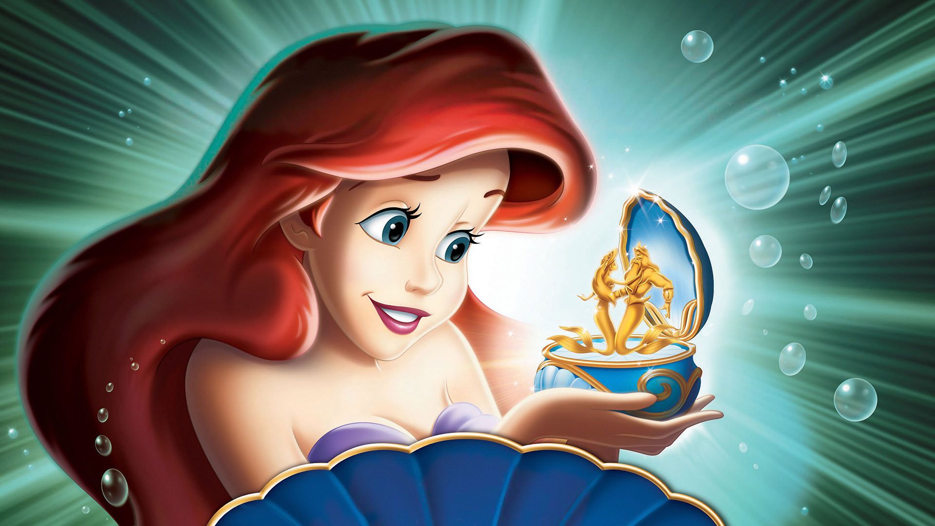 The Little Mermaid: Ariel's Beginning background