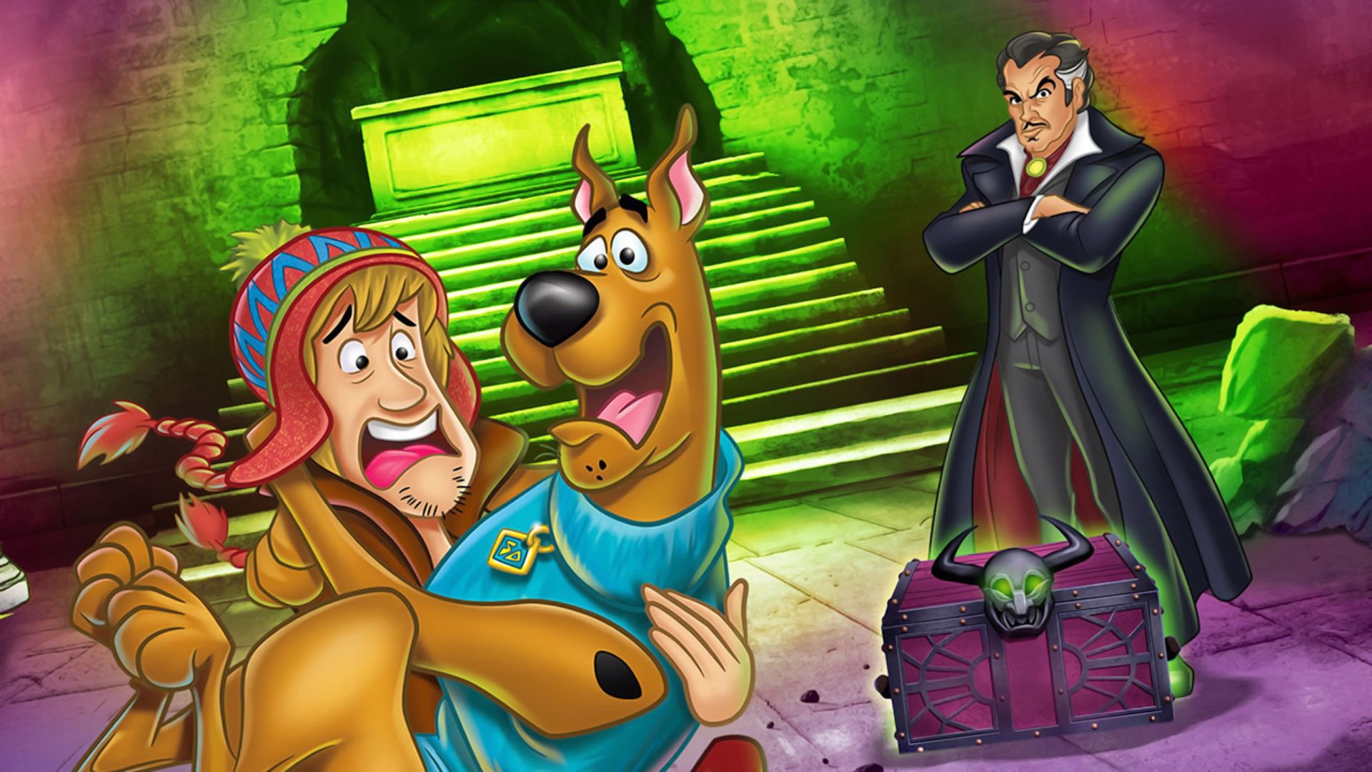 Scooby-Doo! and the Curse of the 13th Ghost background