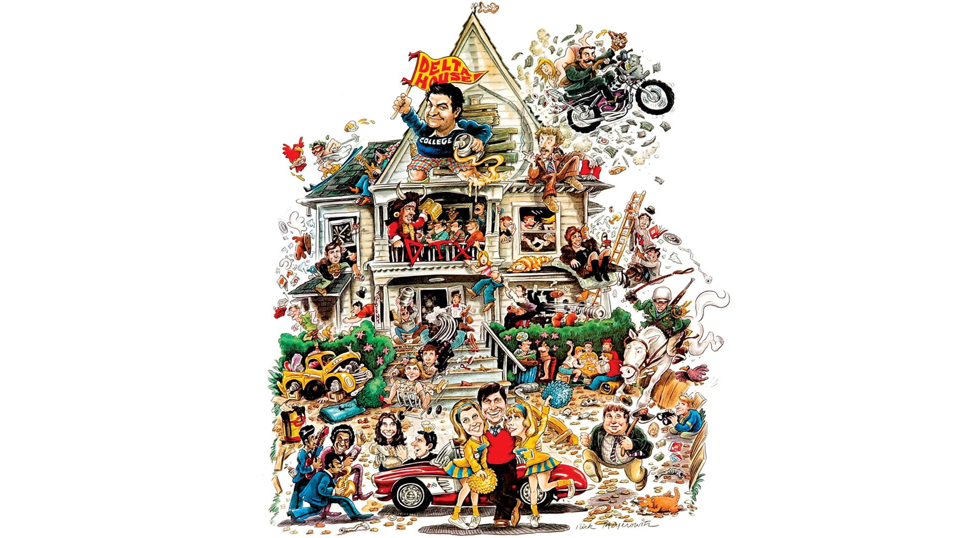 National Lampoon's Animal House background