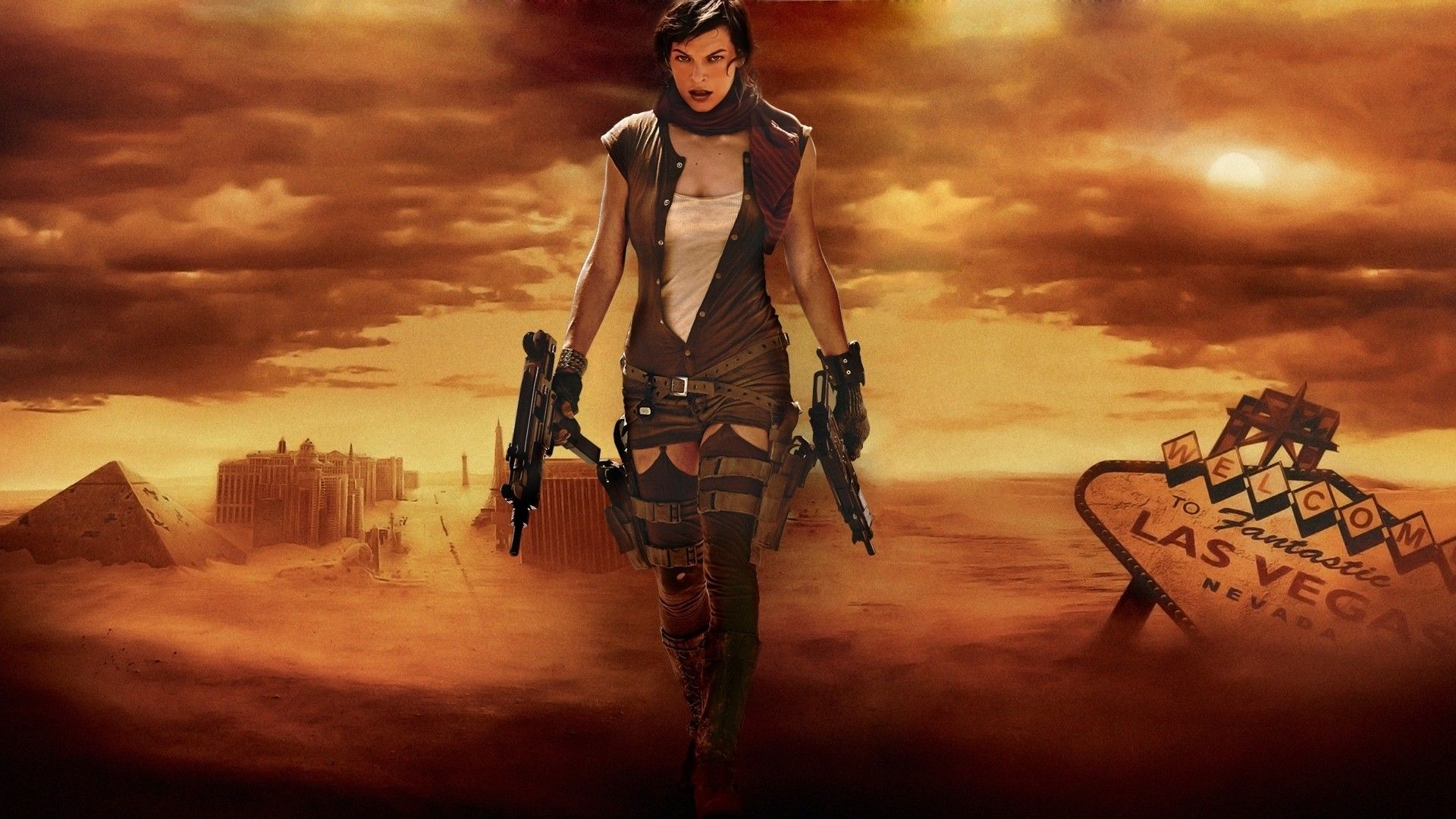 Resident Evil: Extinction background