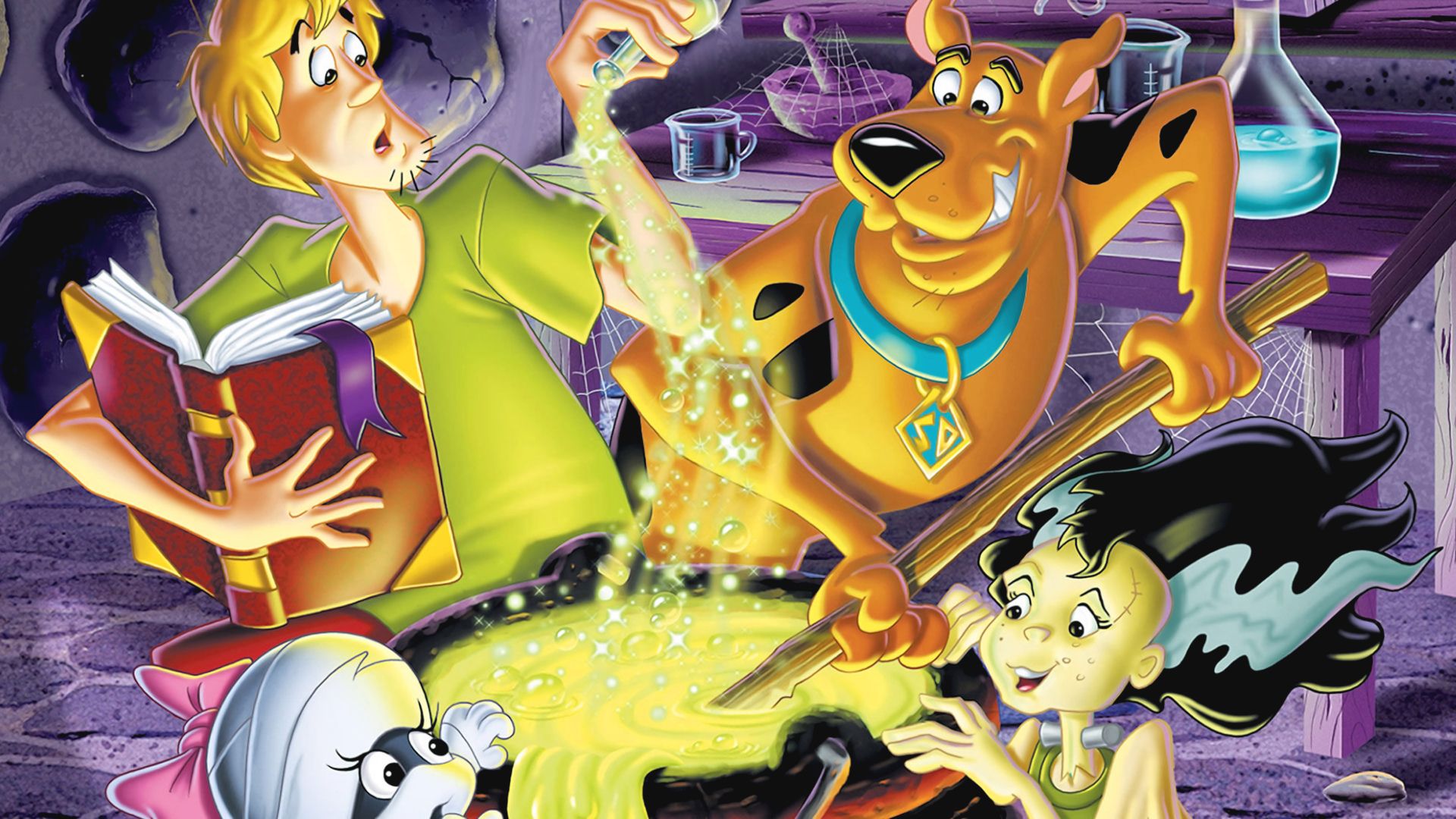 Scooby-Doo and the Ghoul School background