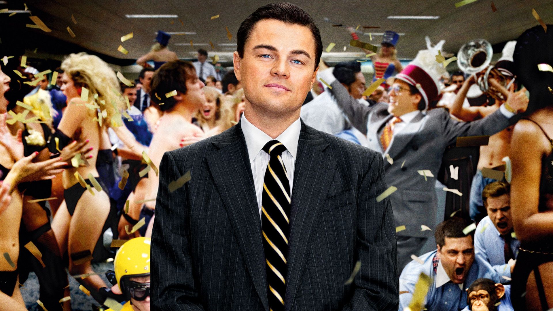 The Wolf of Wall Street background