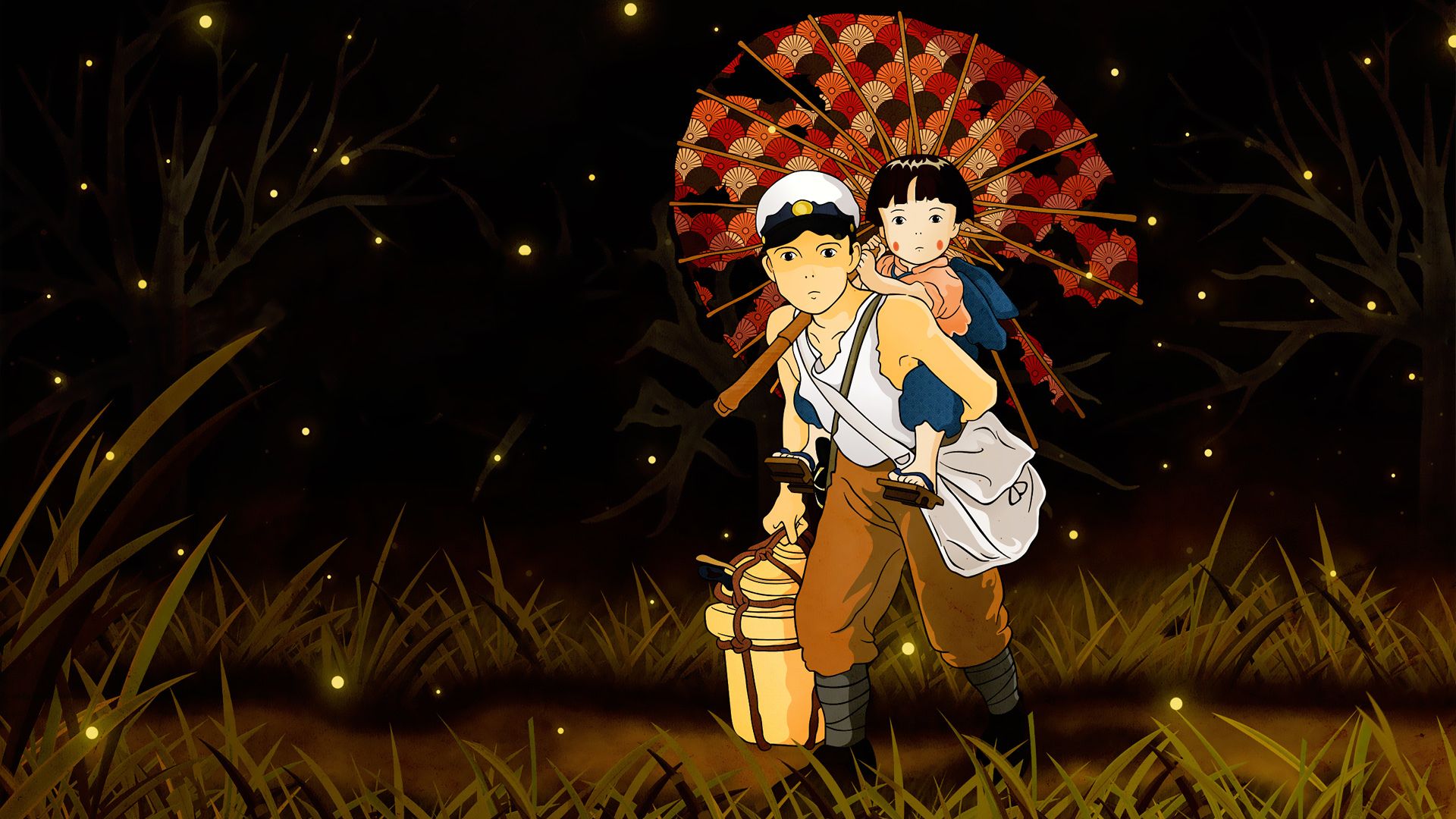 Grave of the Fireflies background