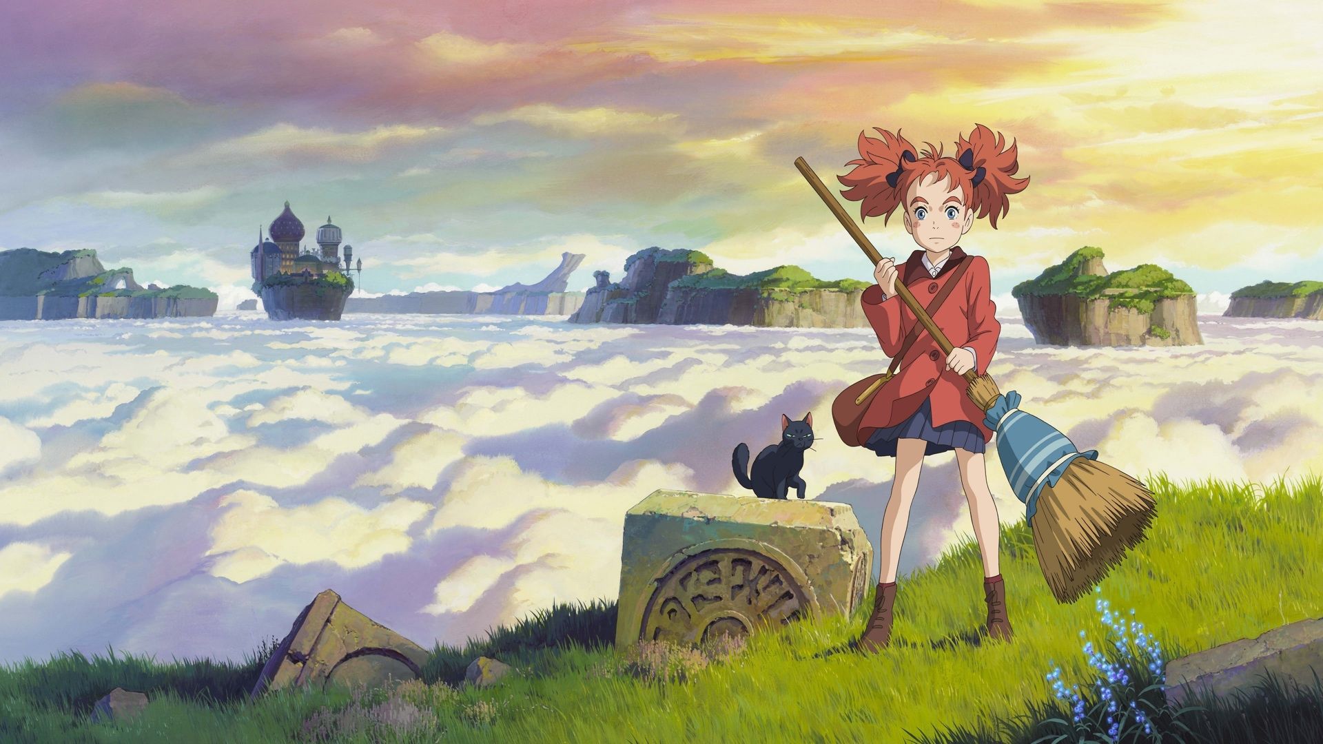 Mary and the Witch's Flower background