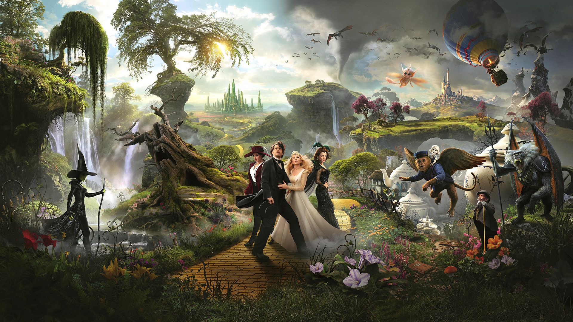 Oz the Great and Powerful background