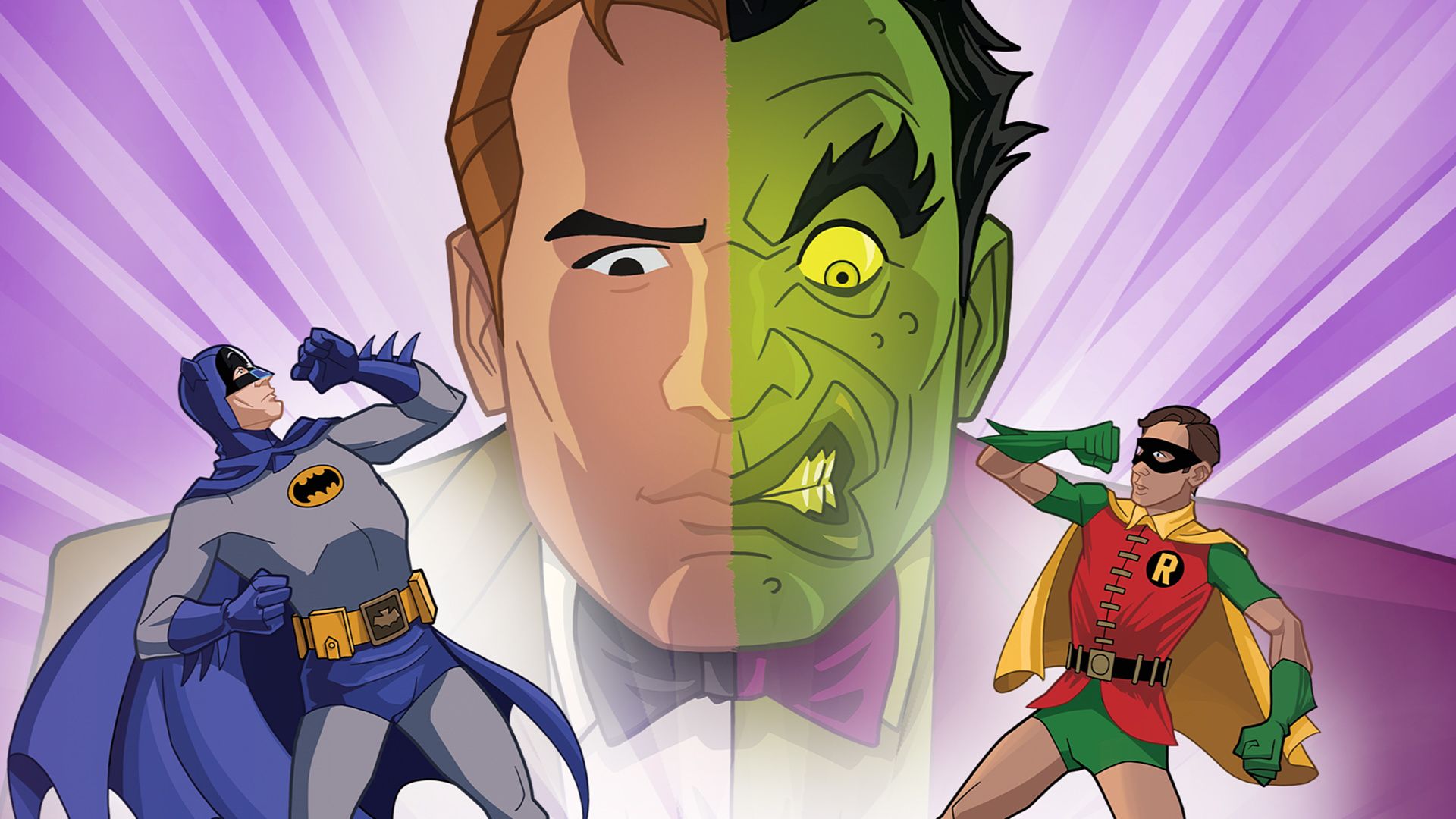 Batman vs. Two-Face background