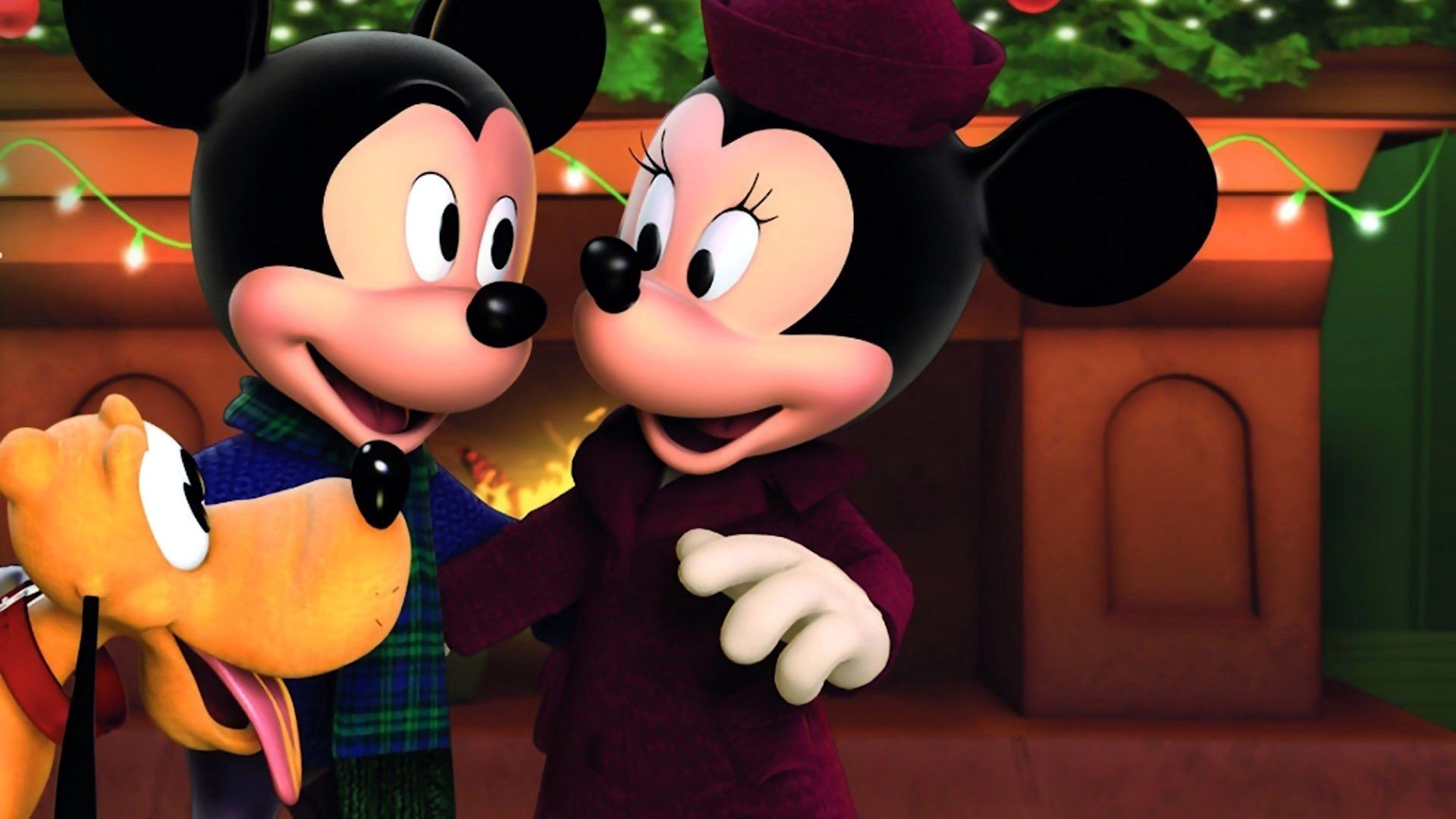 Mickey's Twice Upon a Christmas background