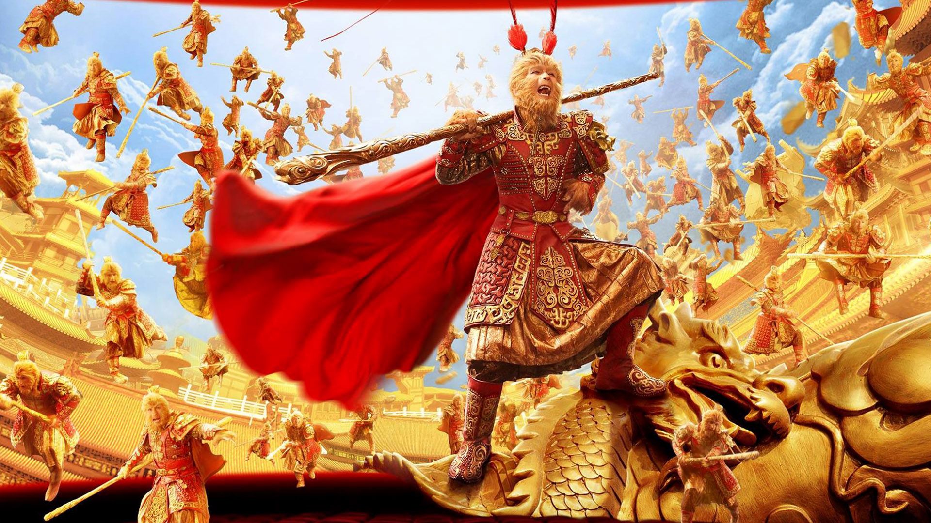 The Monkey King: Havoc in Heaven's Palace background