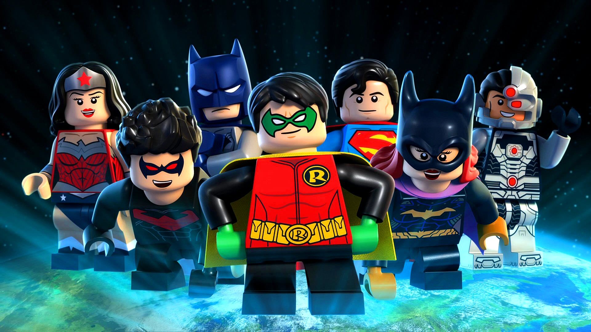 Lego DC Comics Superheroes: Justice League - Gotham City Breakout background