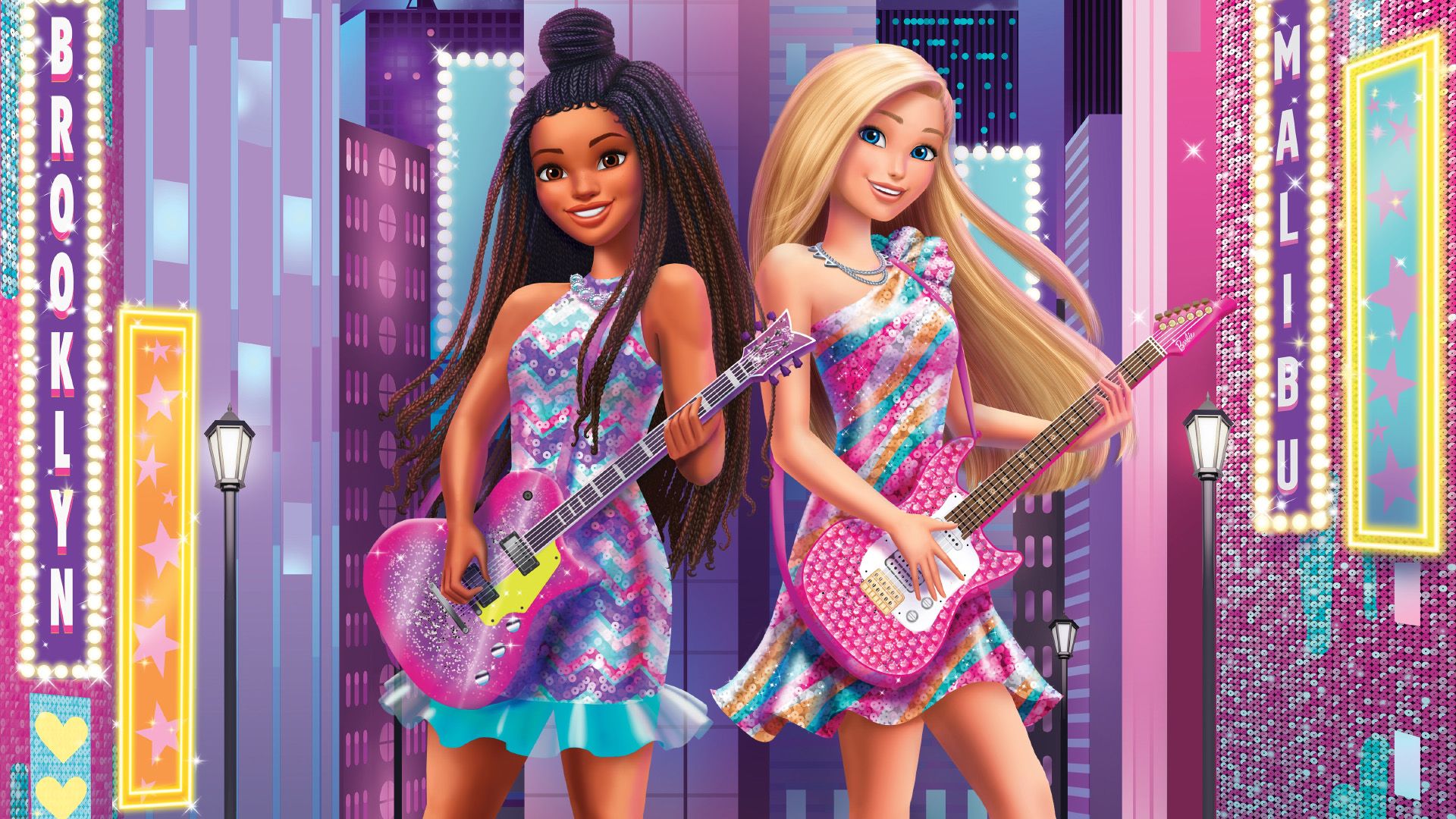Barbie: Big City, Big Dreams background