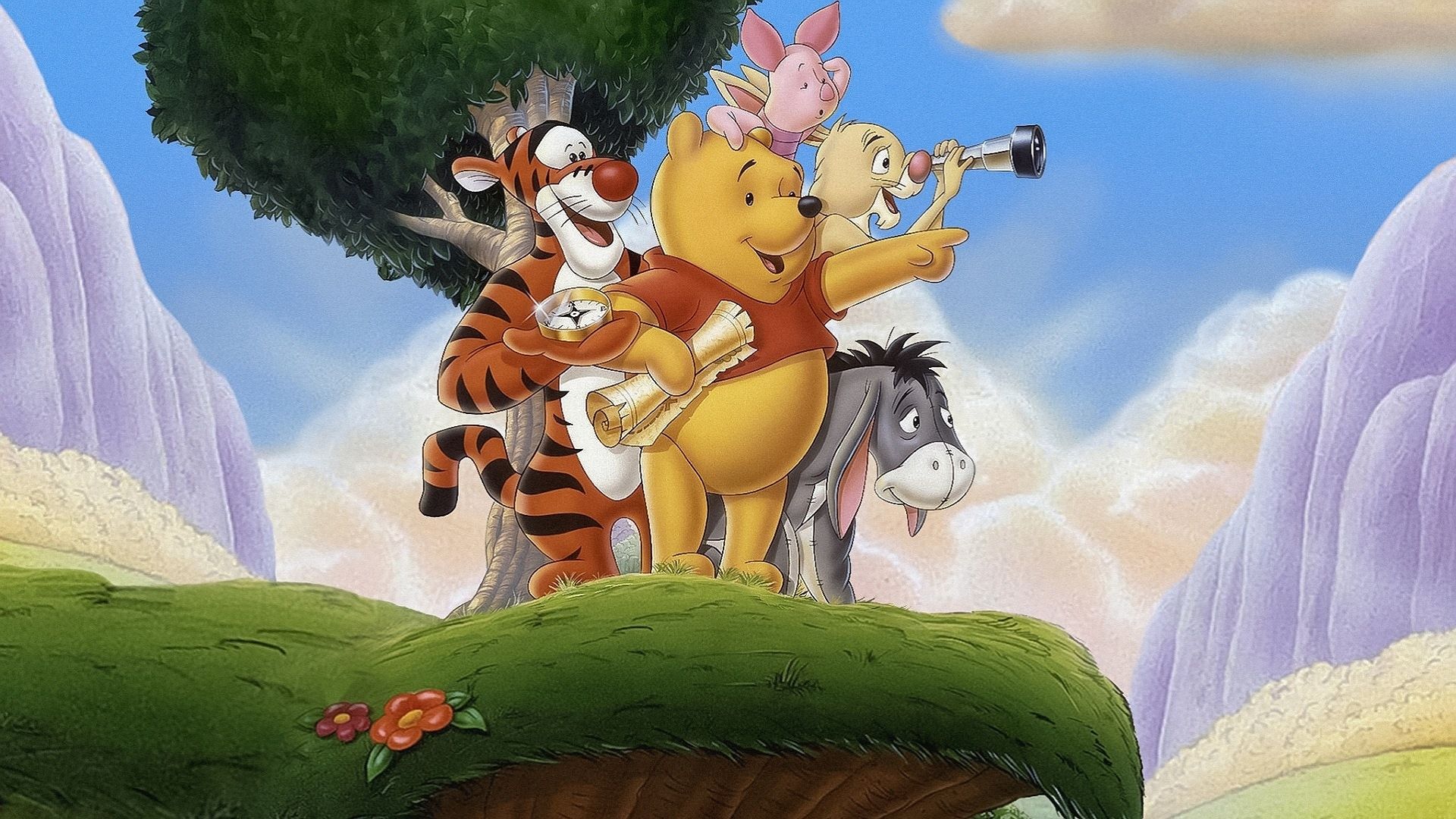 Pooh's Grand Adventure: The Search for Christopher Robin background