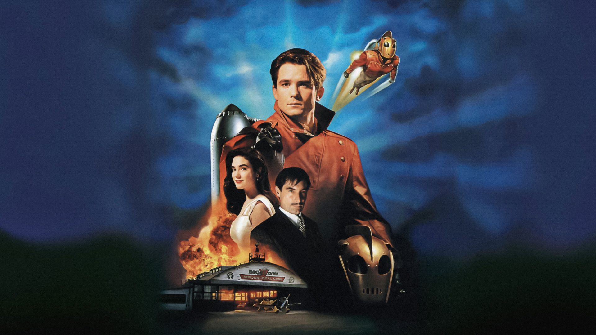 The Rocketeer background