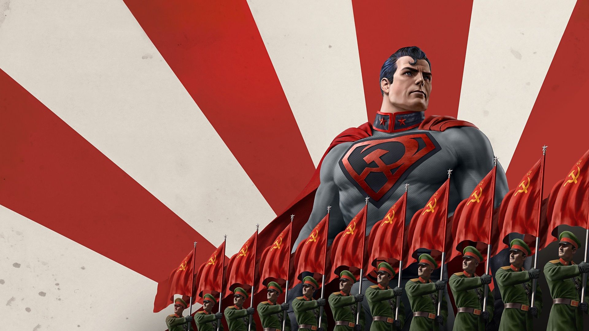 Superman: Red Son background