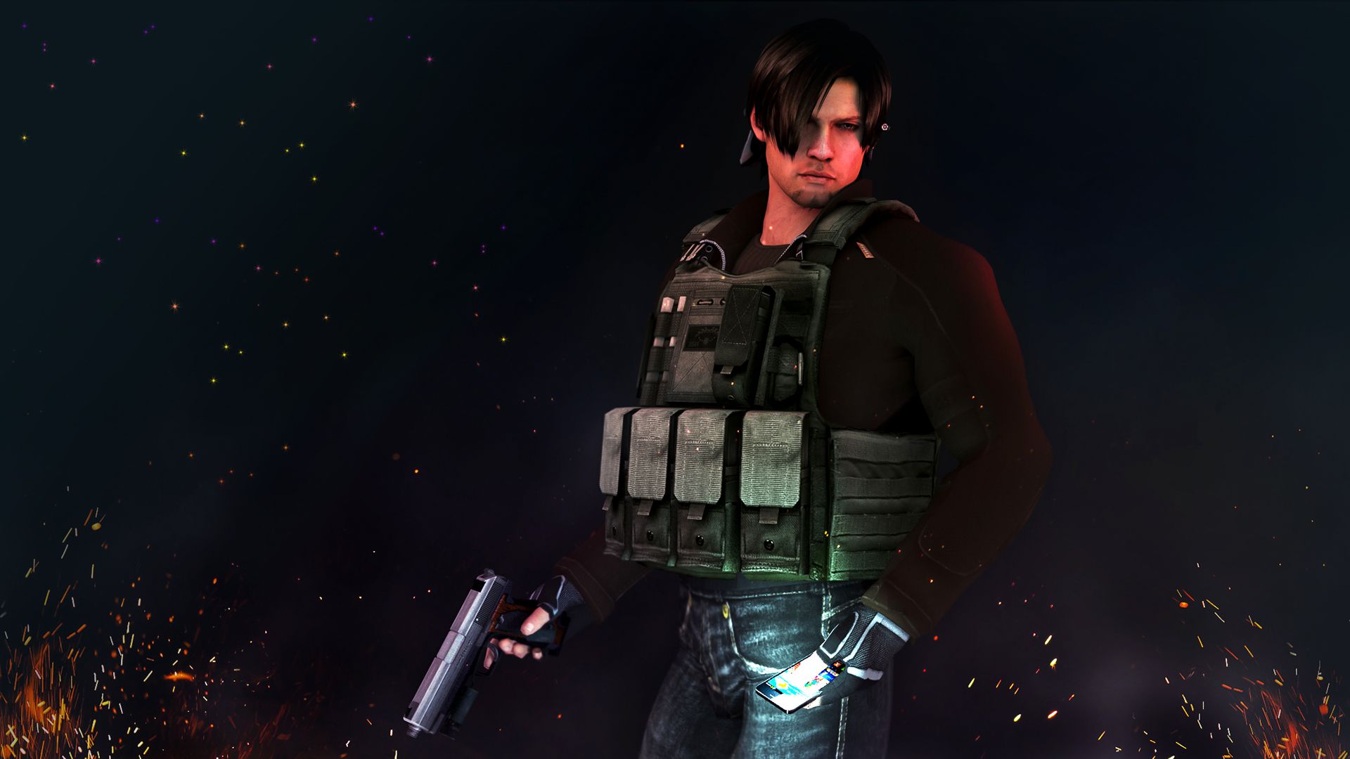 Resident Evil: Damnation background