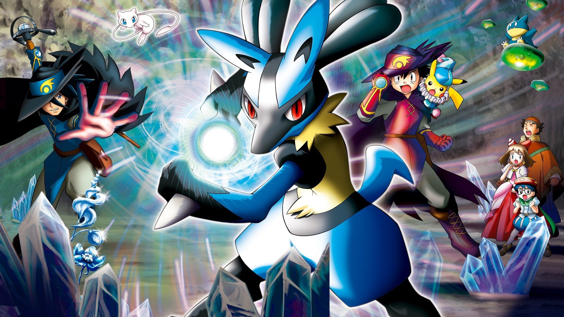 Pokémon: Lucario and the Mystery of Mew background