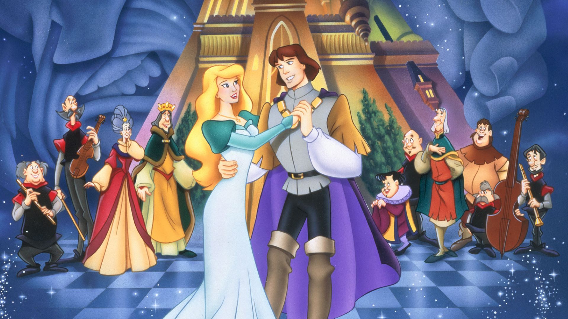 The Swan Princess background