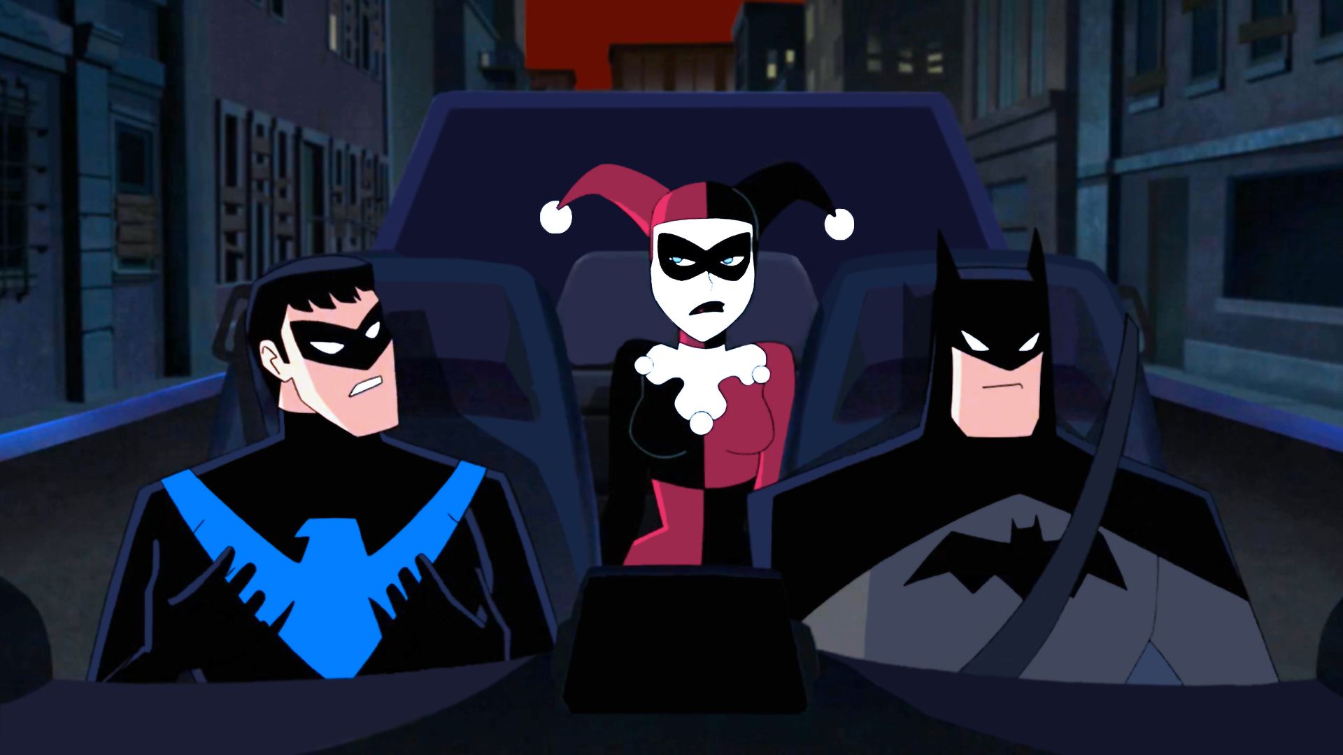 Batman and Harley Quinn background