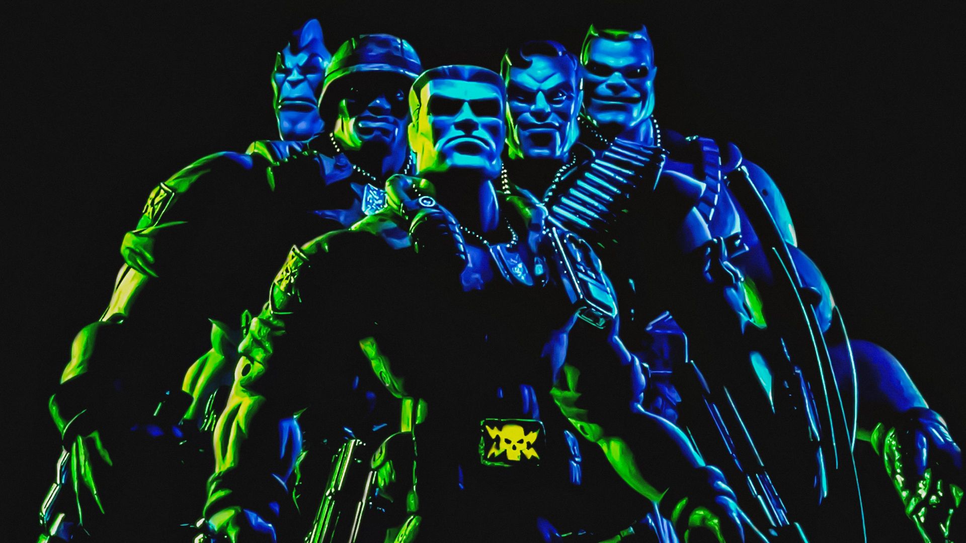 Small Soldiers background