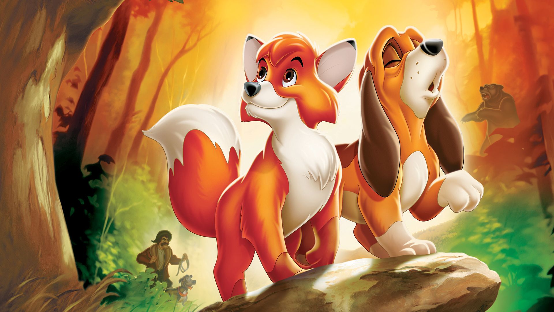 The Fox and the Hound background