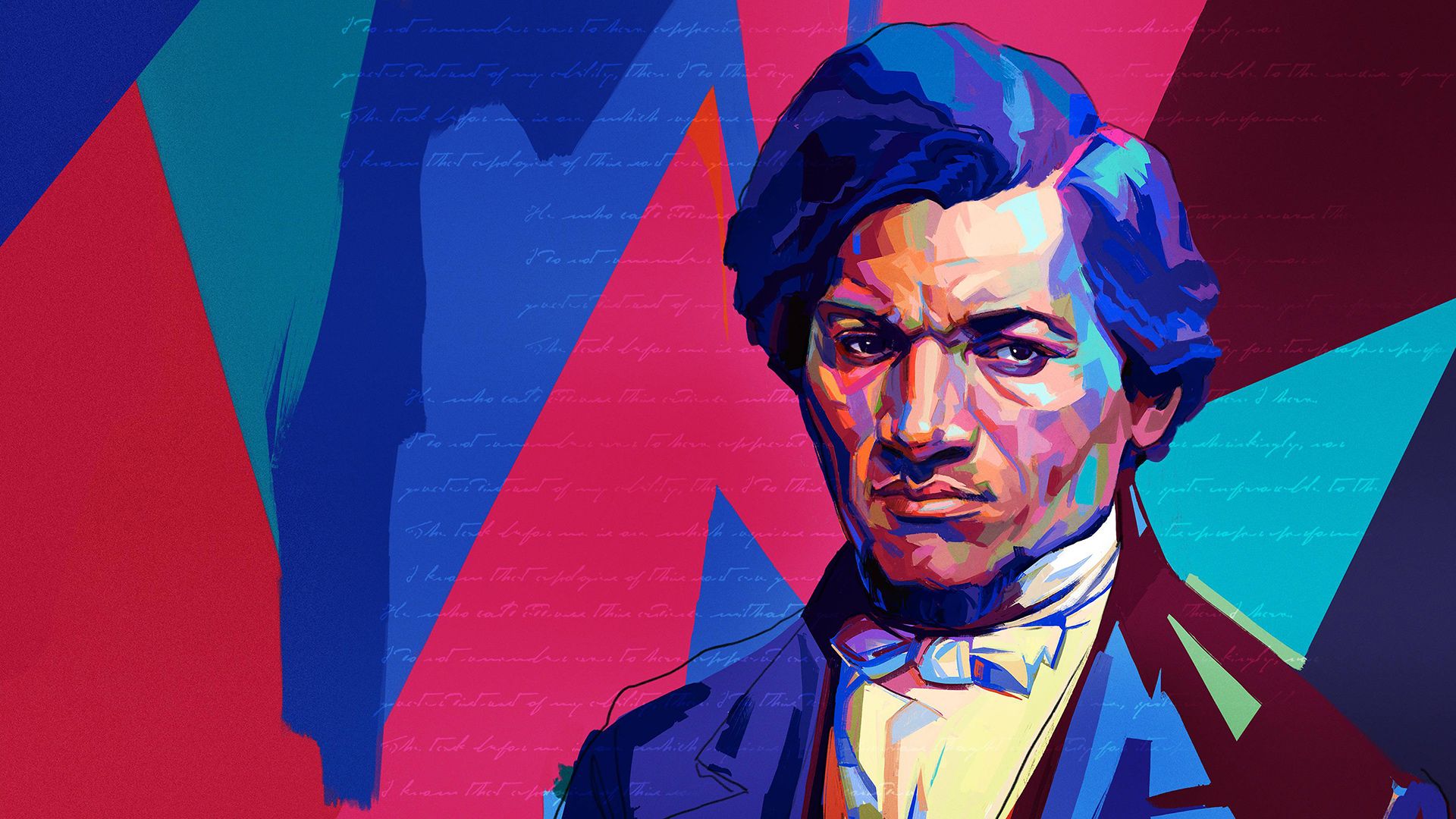 Frederick Douglass: In Five Speeches background